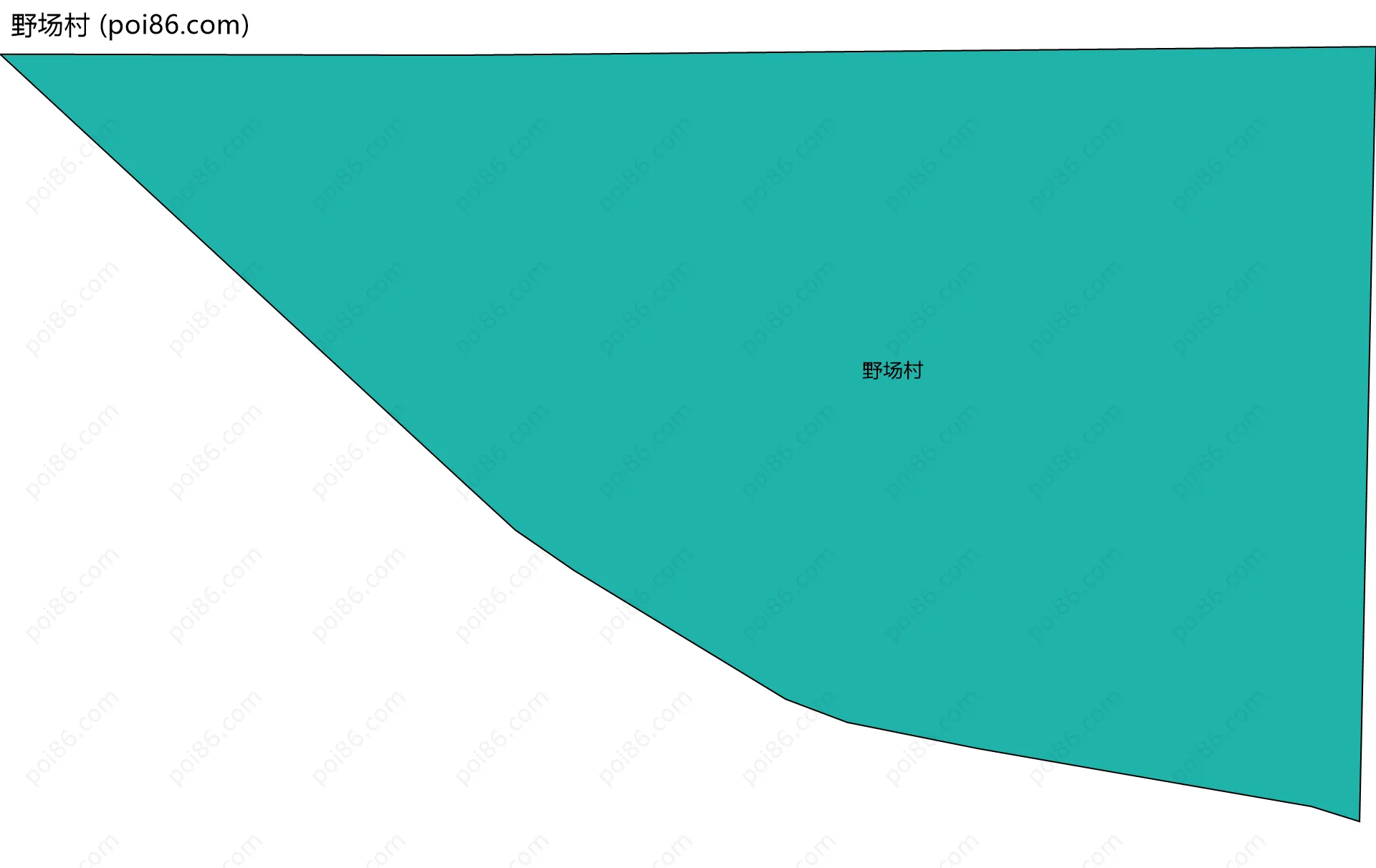 野场村边界地图