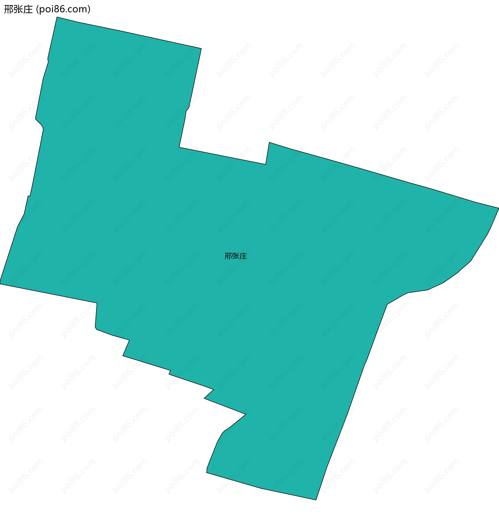 邢张庄边界地图