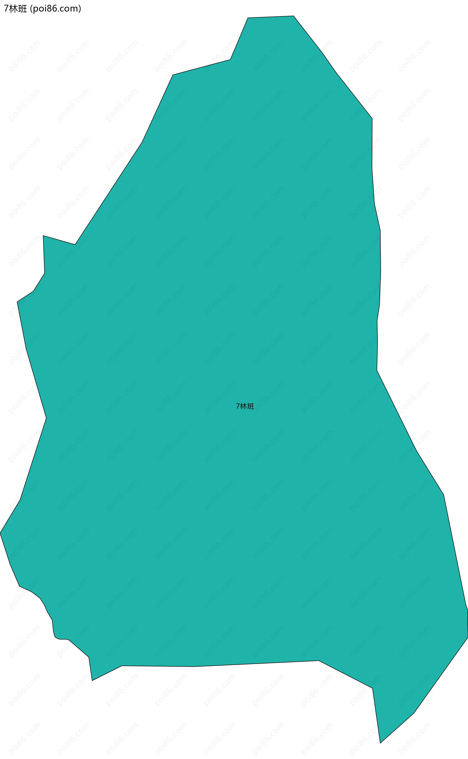 7林班边界地图