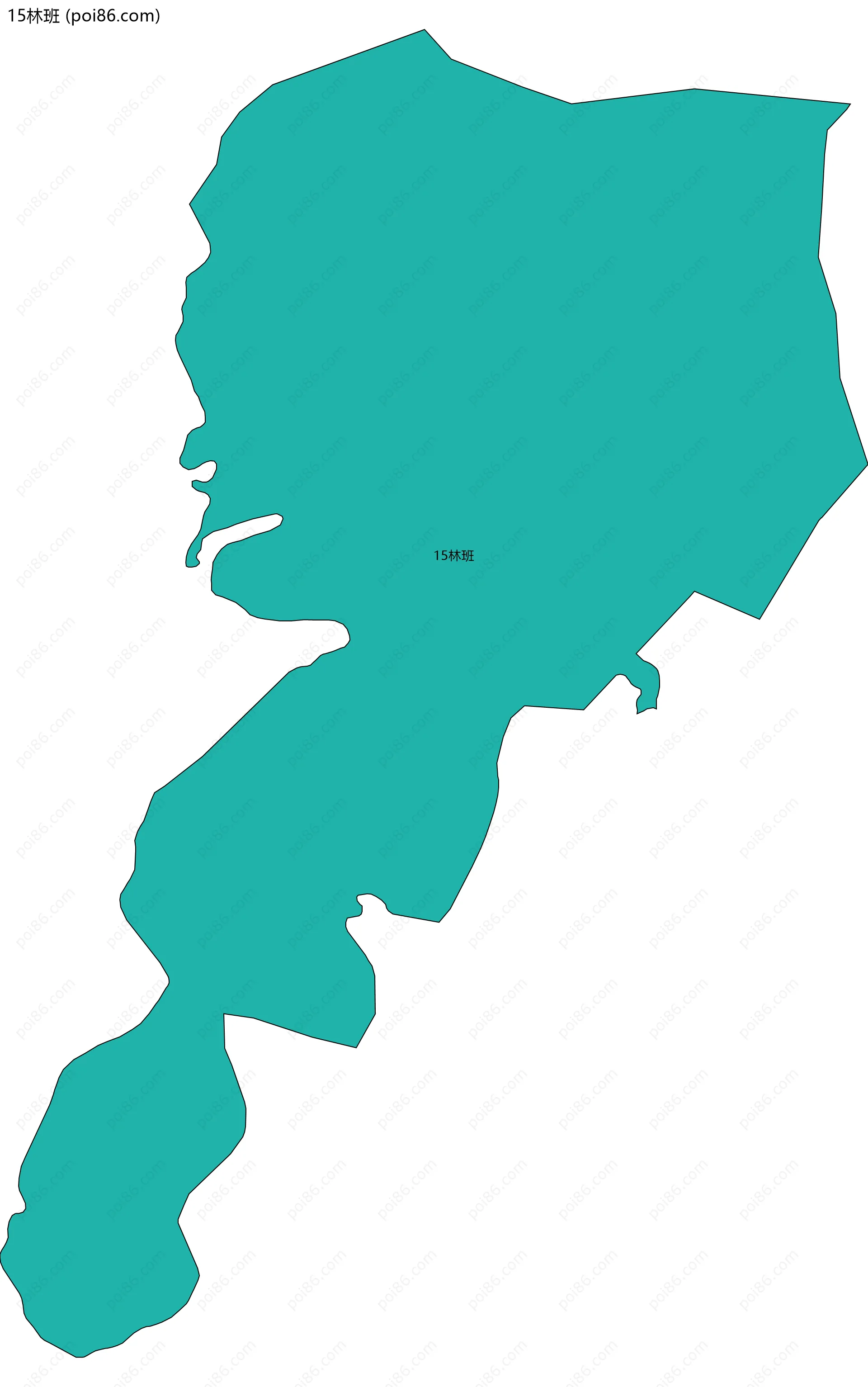 15林班边界地图