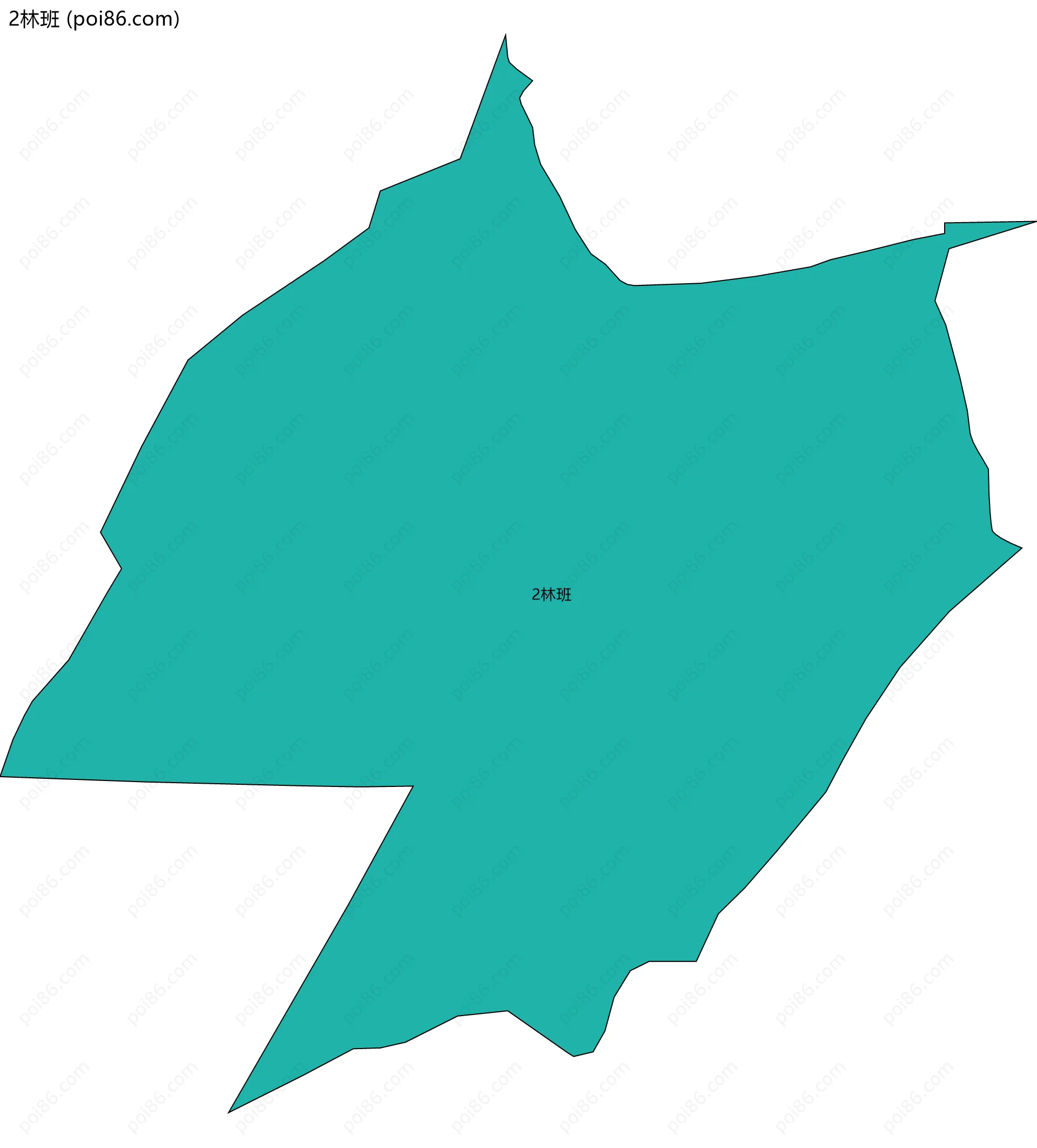 2林班边界地图