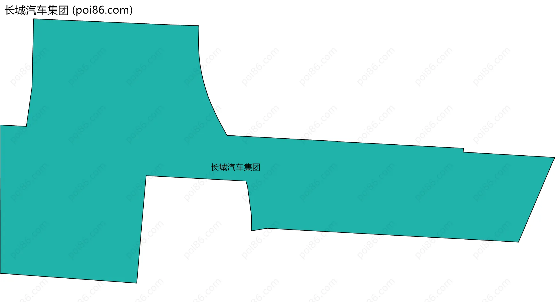 长城汽车集团边界地图