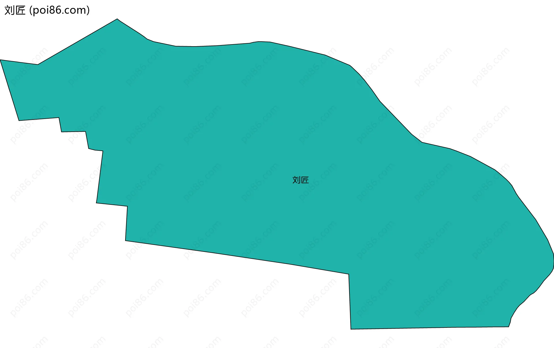 刘匠边界地图