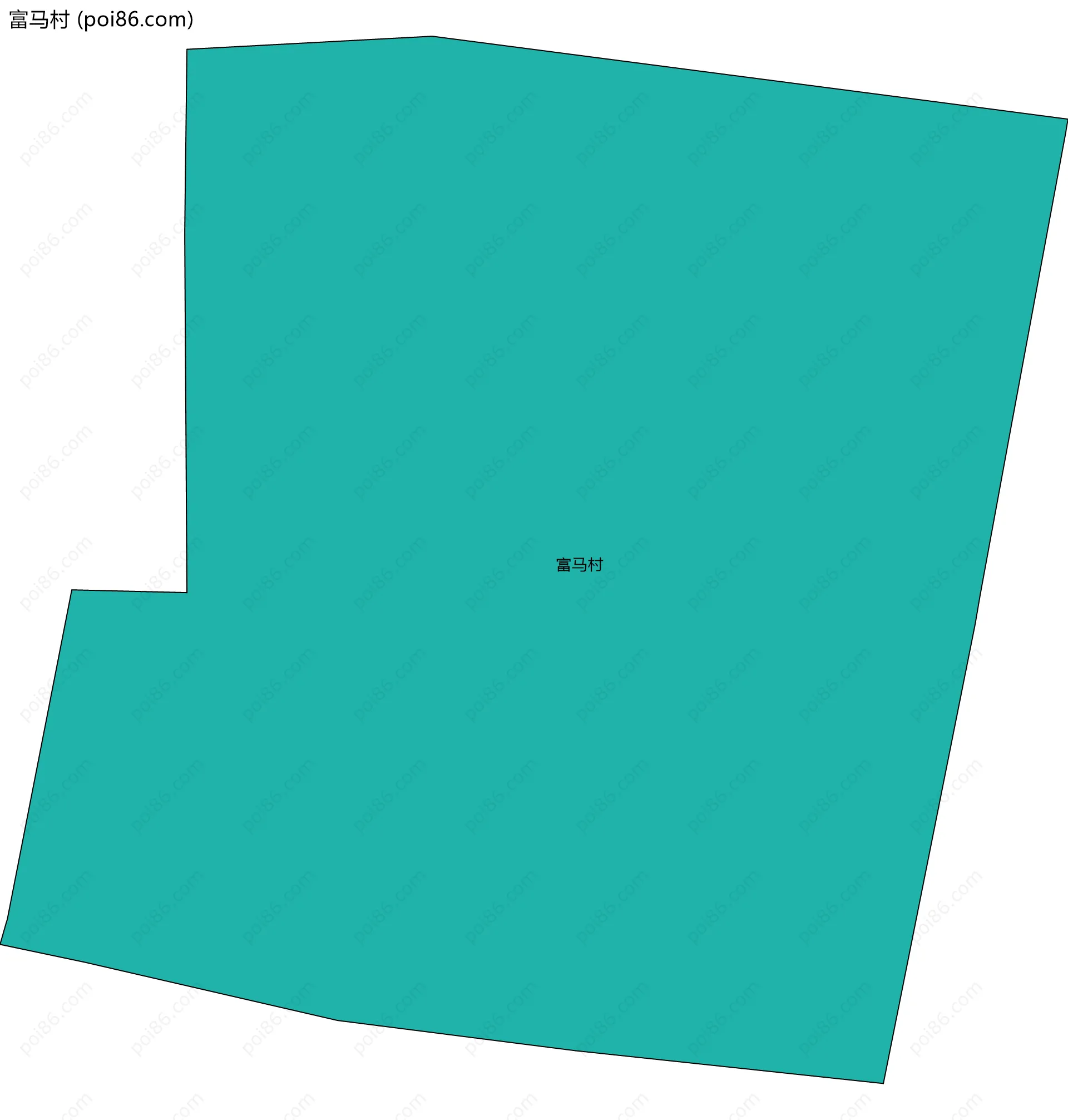富马村边界地图