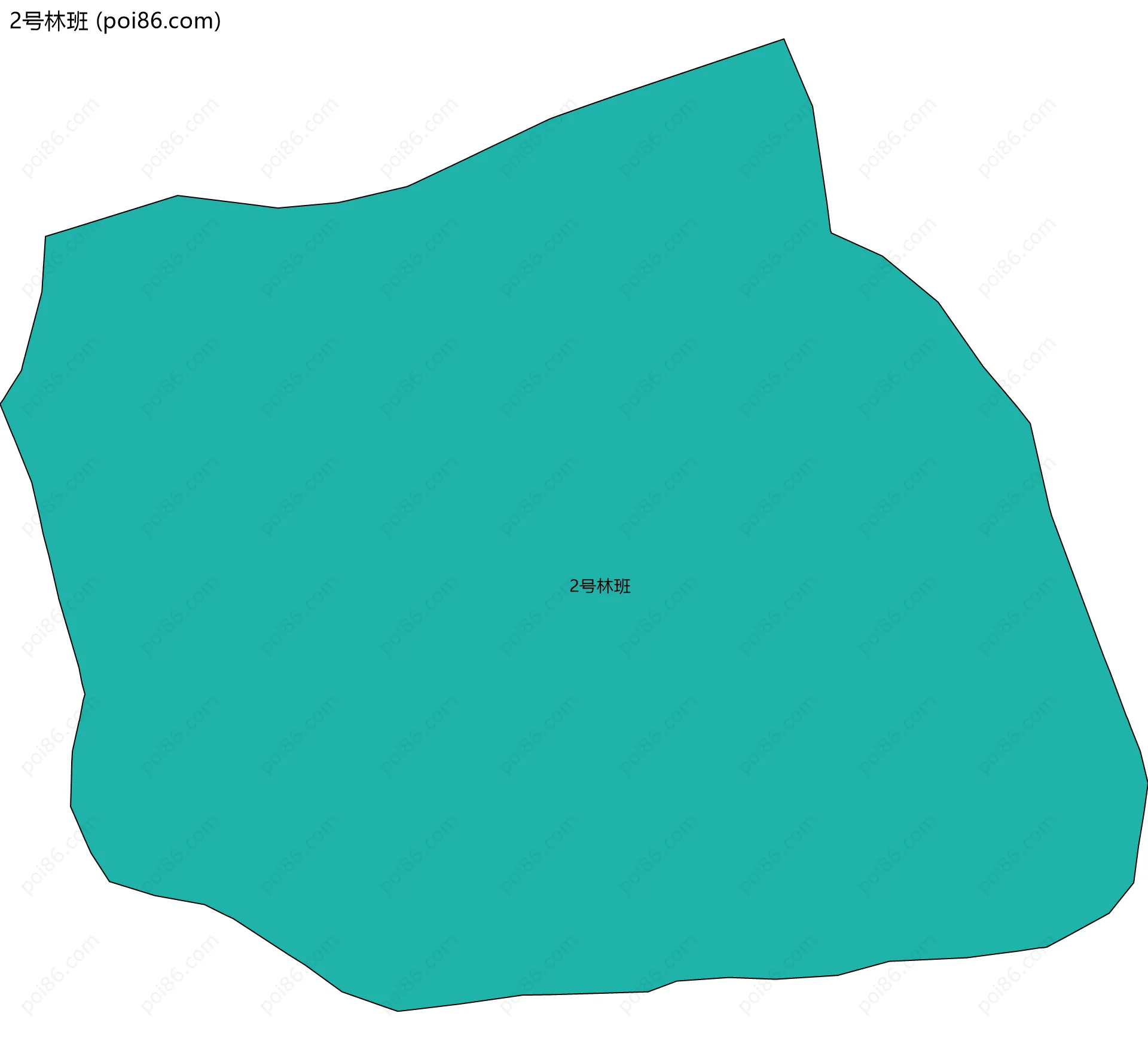 2号林班边界地图