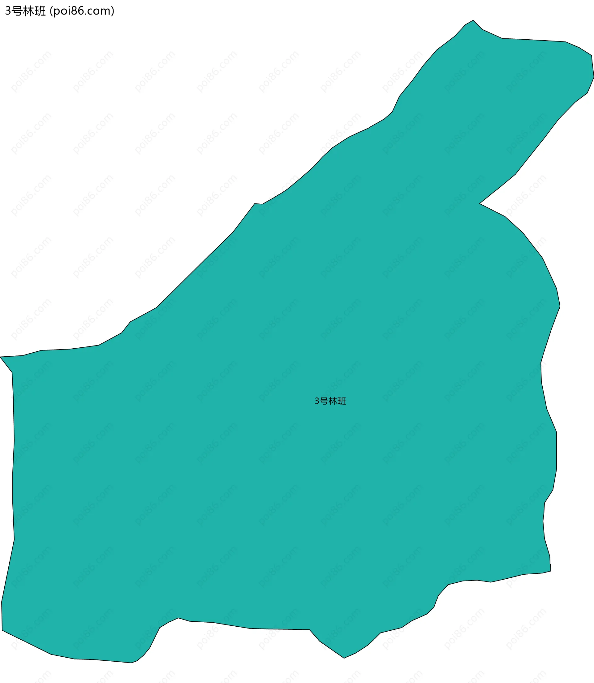 3号林班边界地图