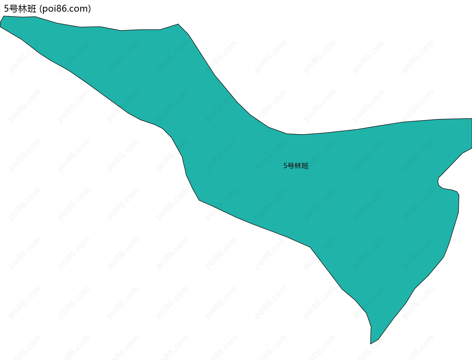 5号林班边界地图
