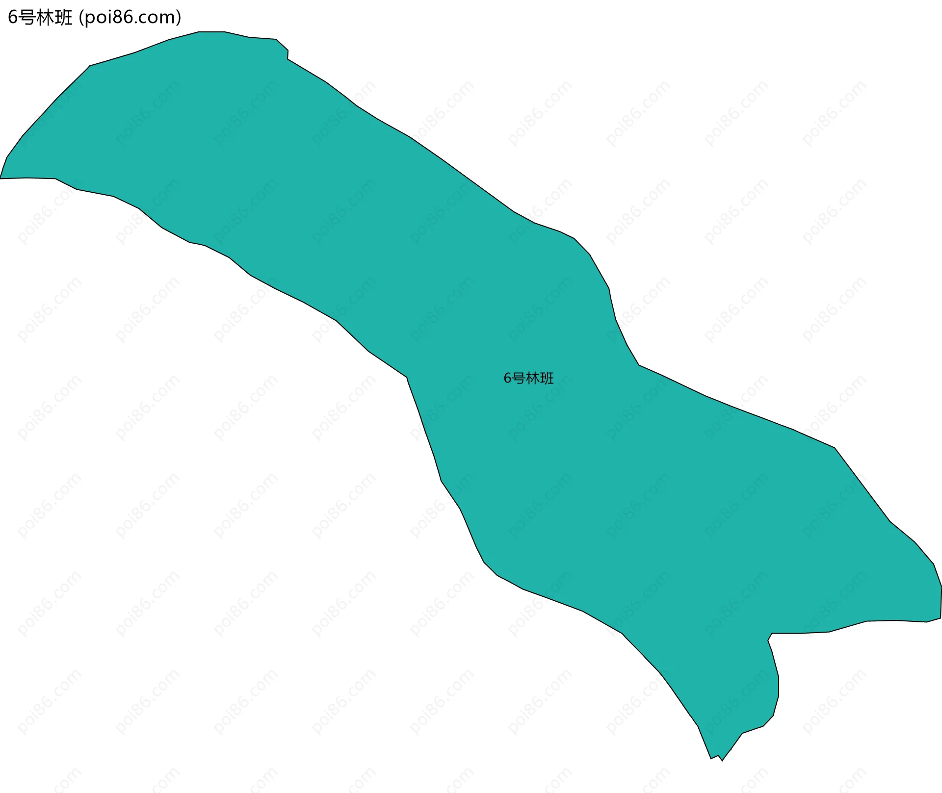 6号林班边界地图