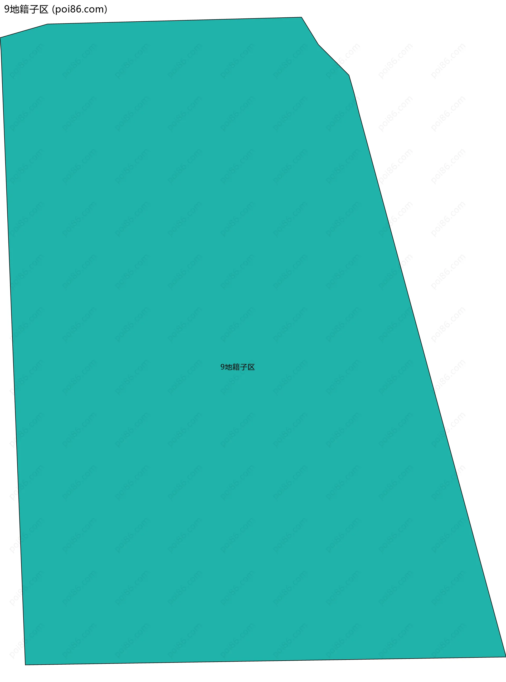 9地籍子区边界地图