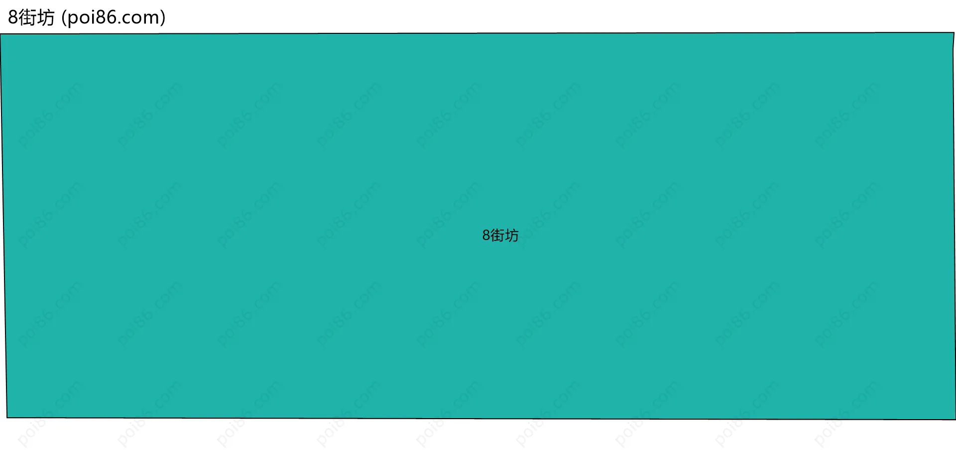 8街坊边界地图