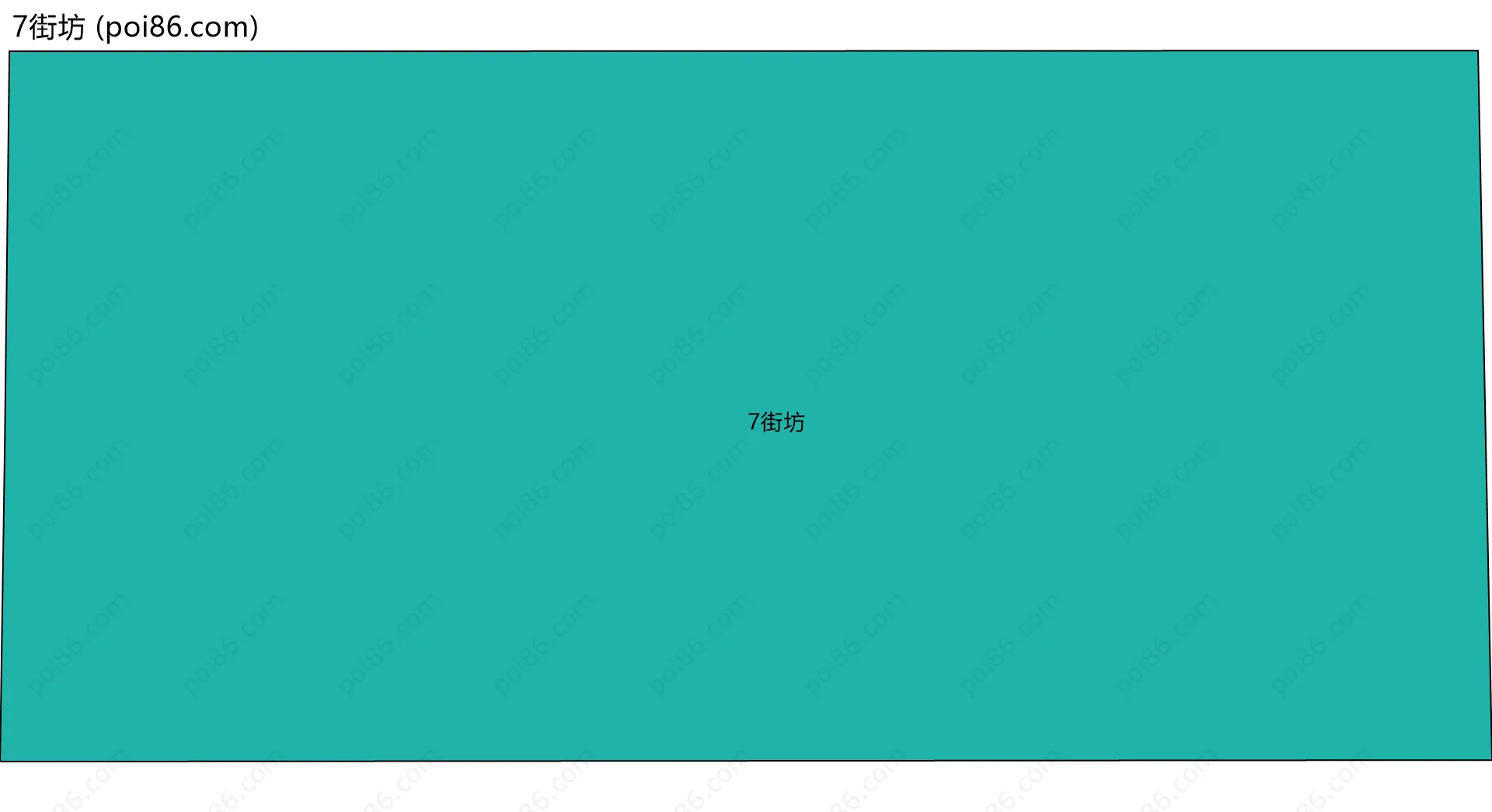 7街坊边界地图