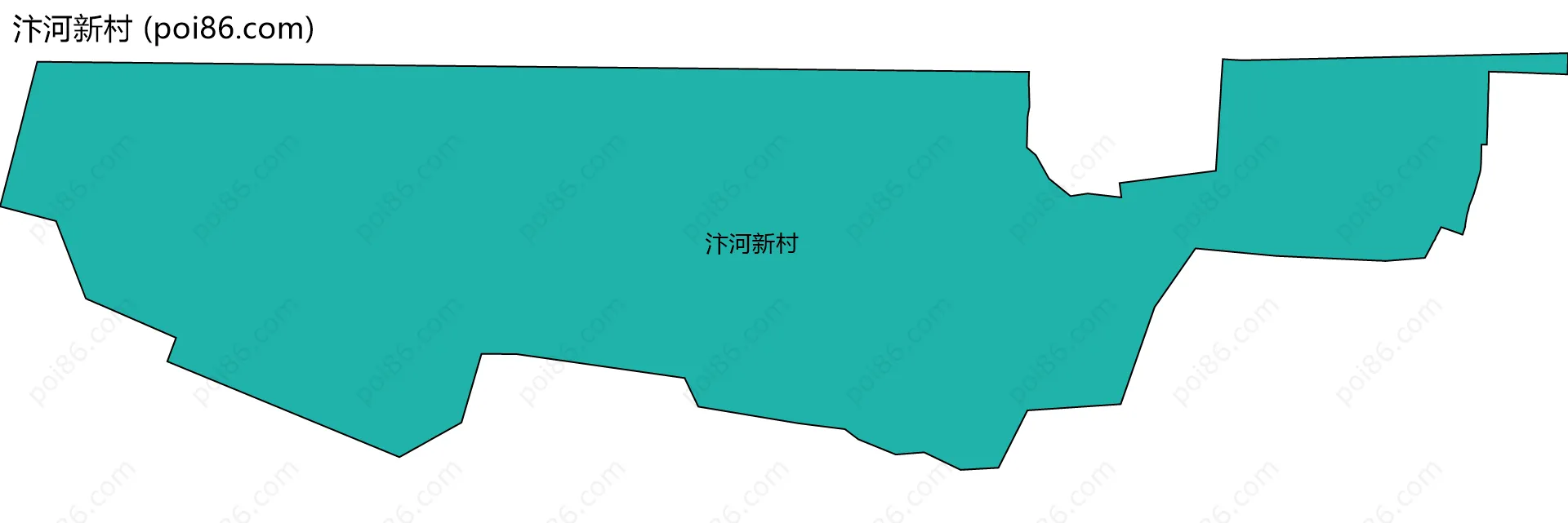 汴河新村边界地图