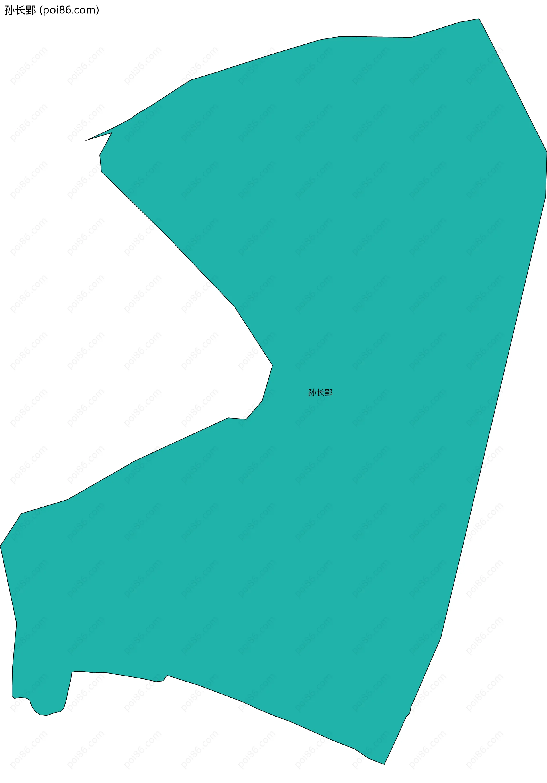 孙长郢边界地图