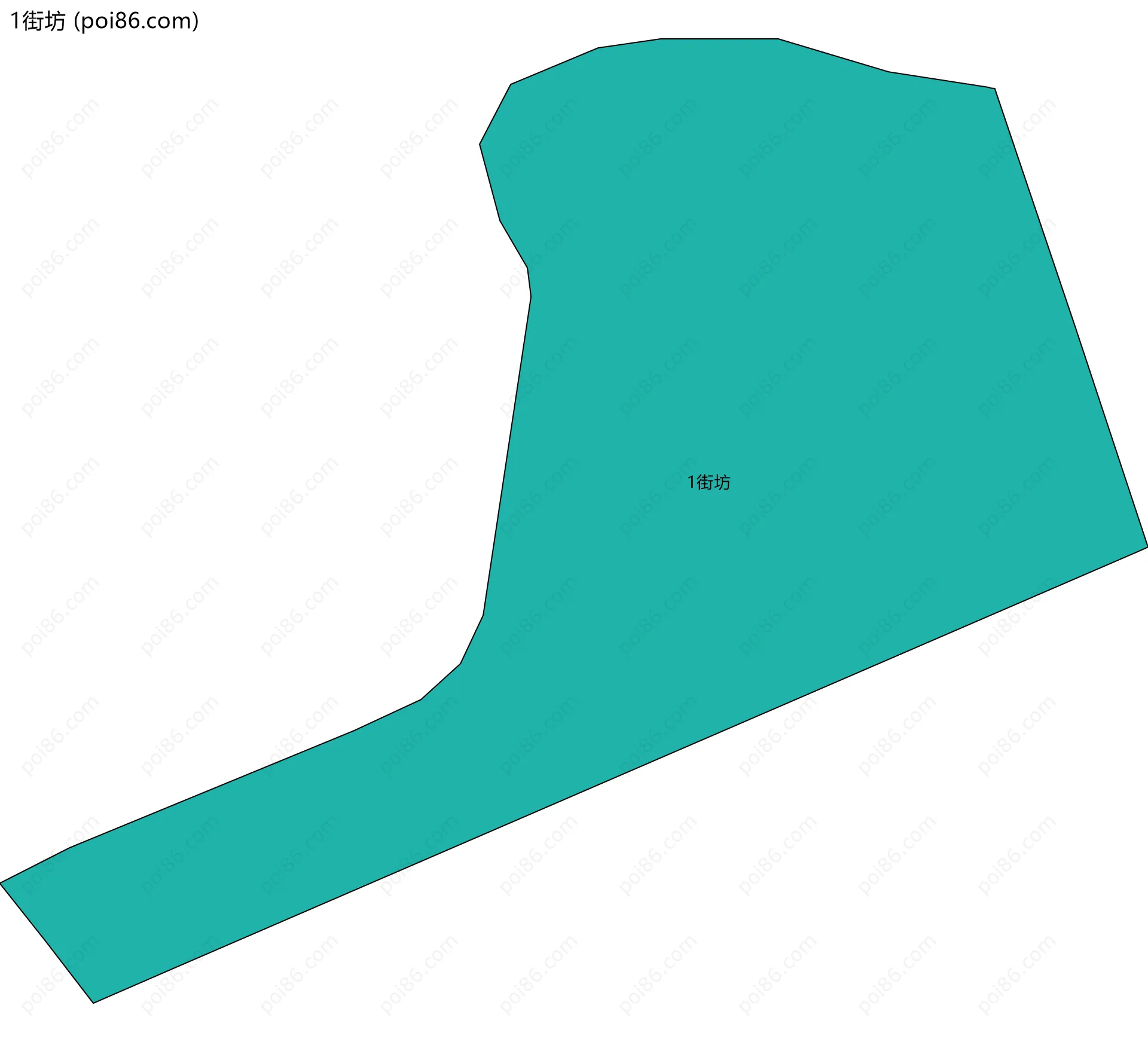 1街坊边界地图