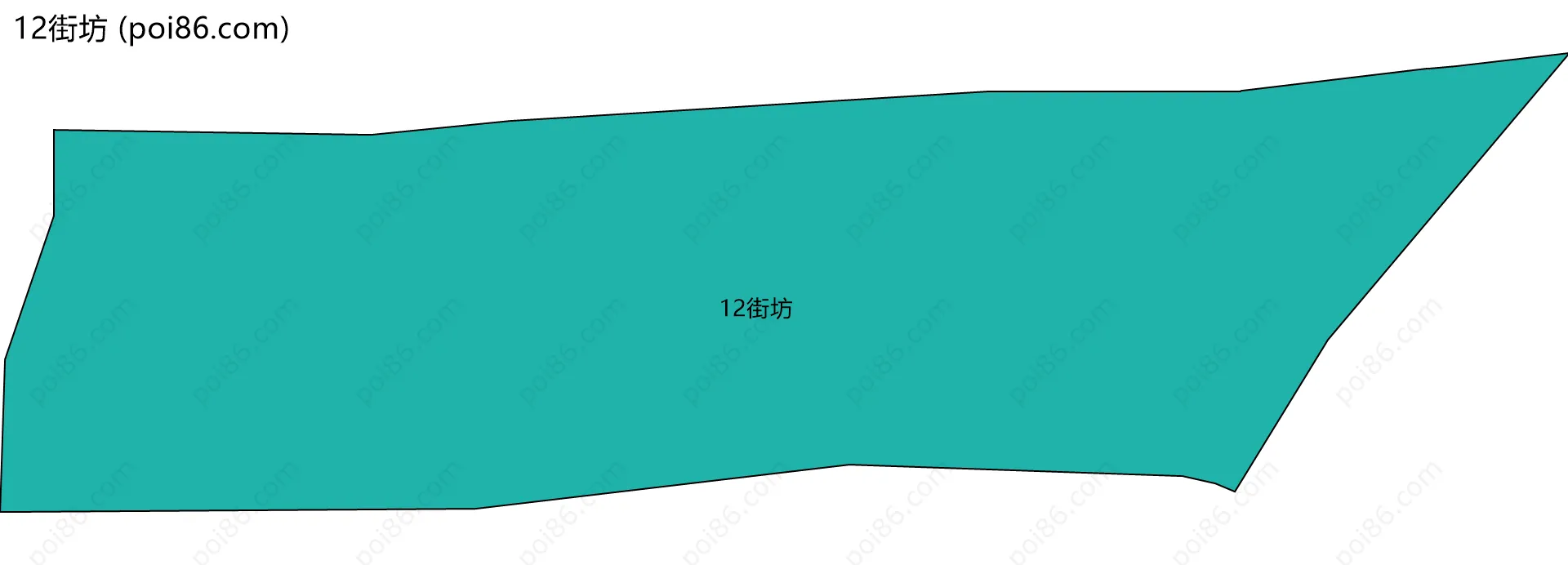 12街坊边界地图