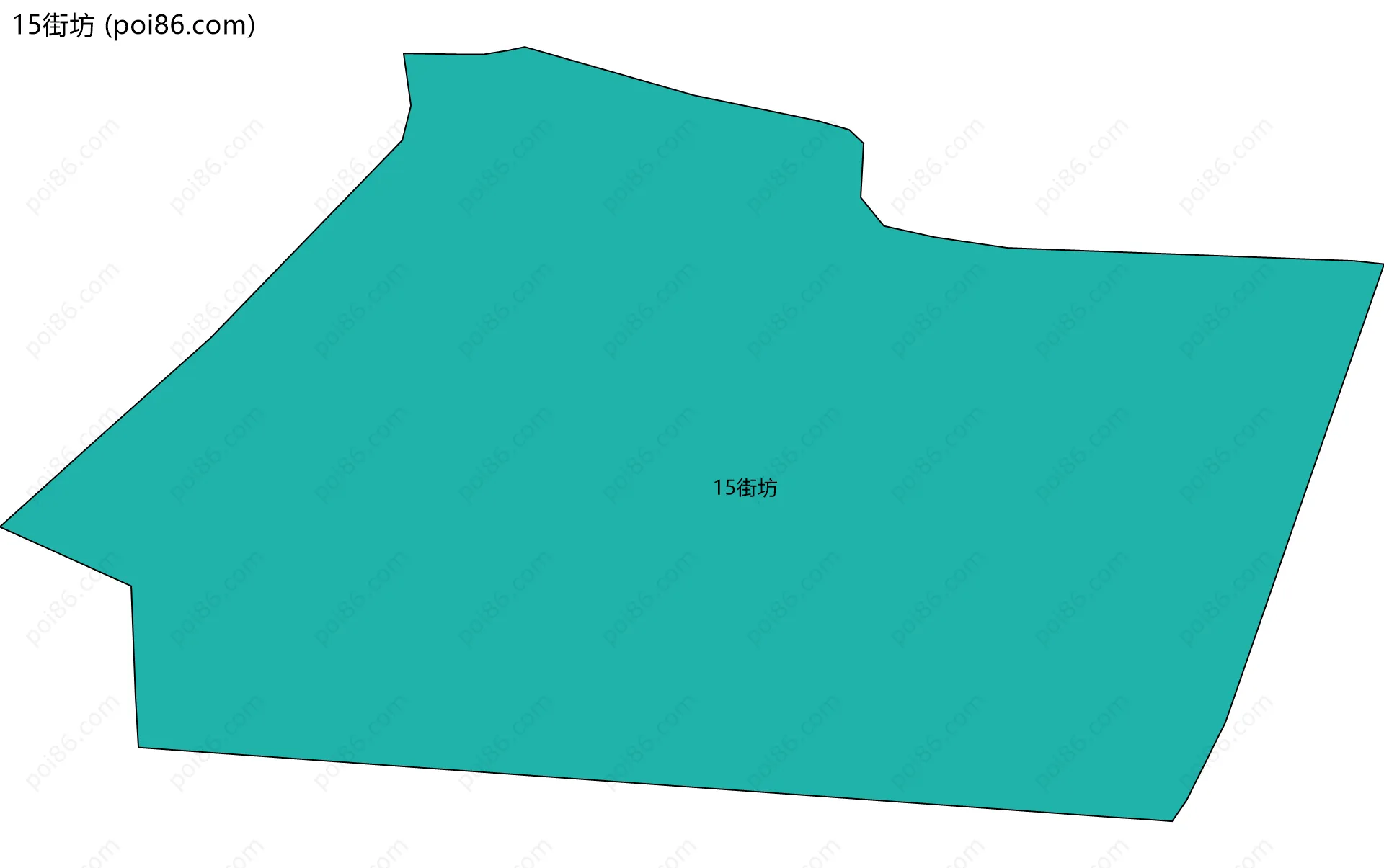 15街坊边界地图