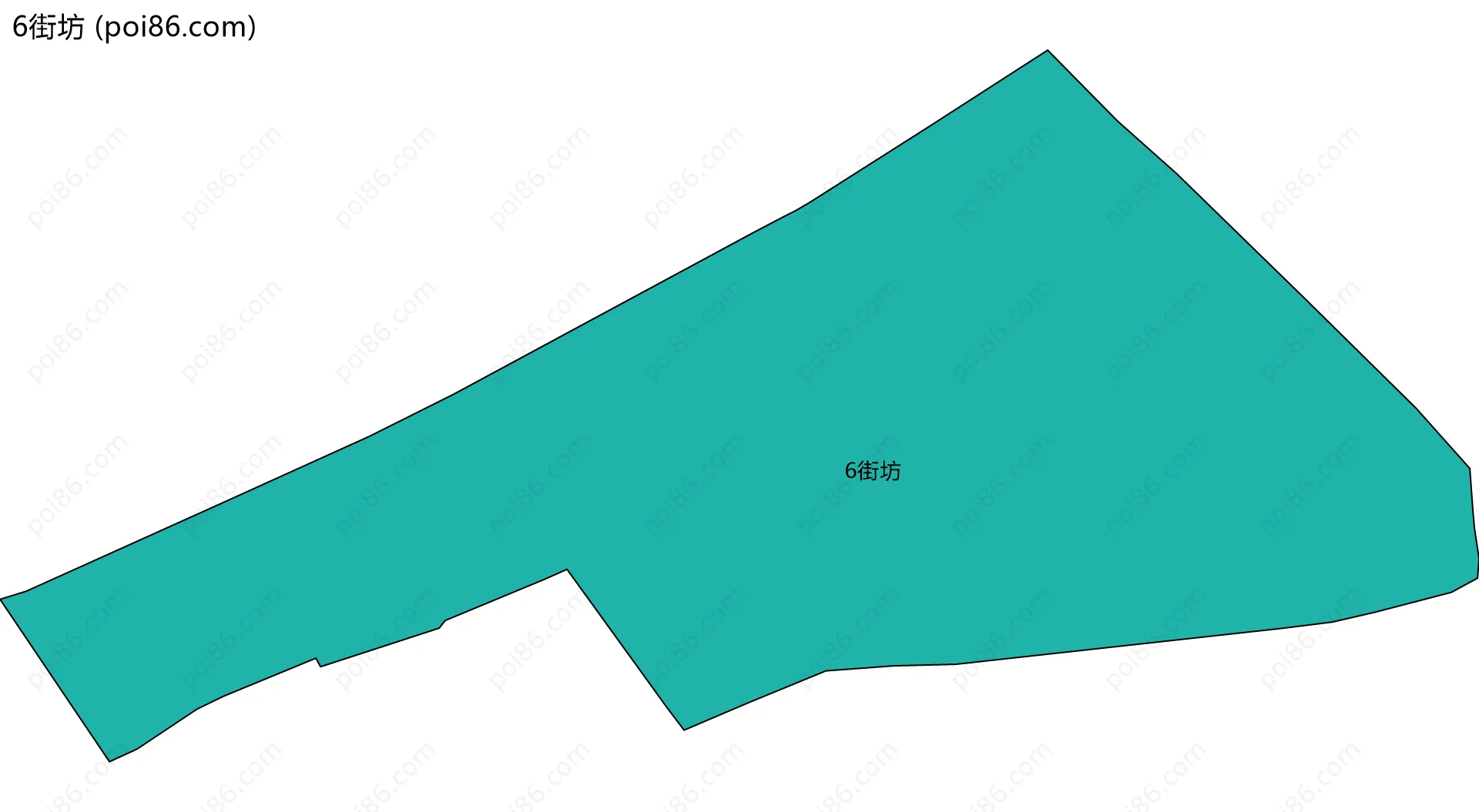 6街坊边界地图