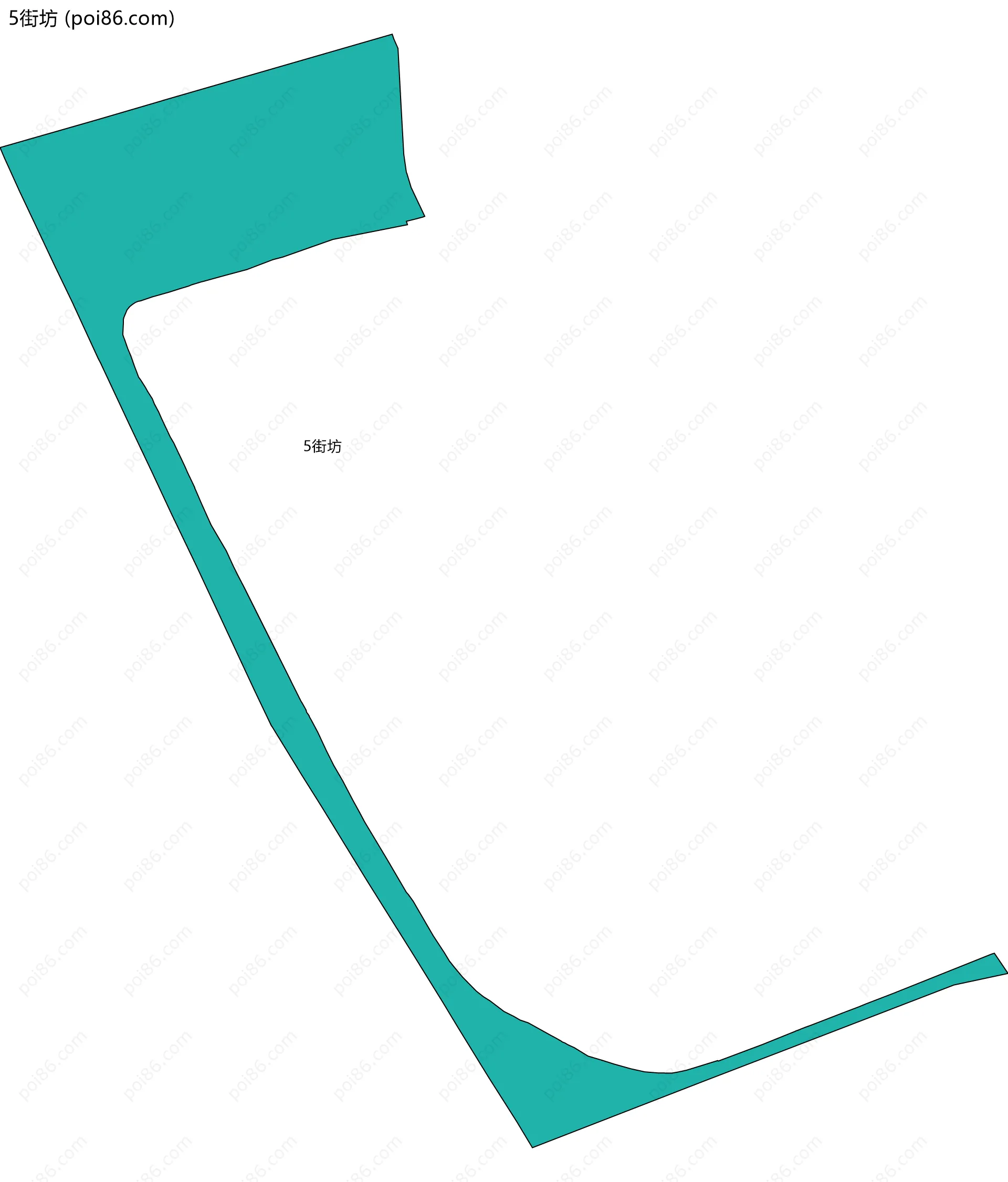 5街坊边界地图