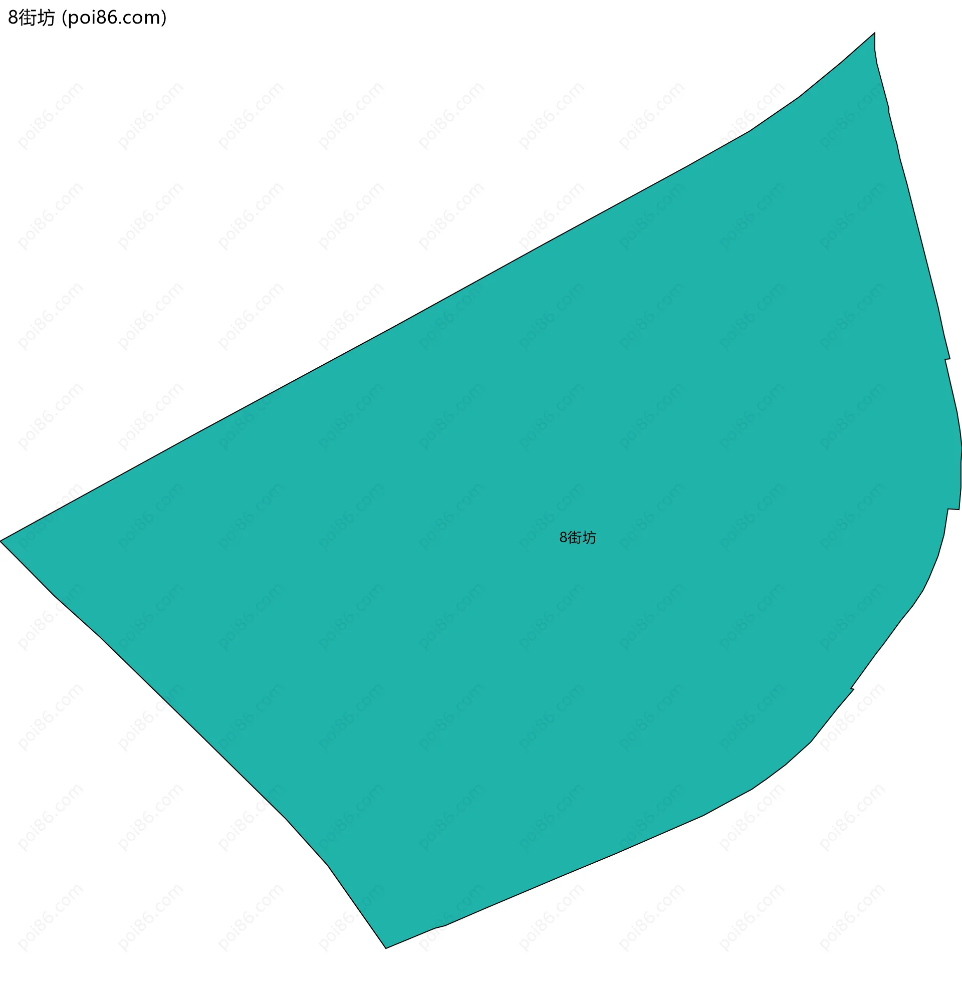 8街坊边界地图