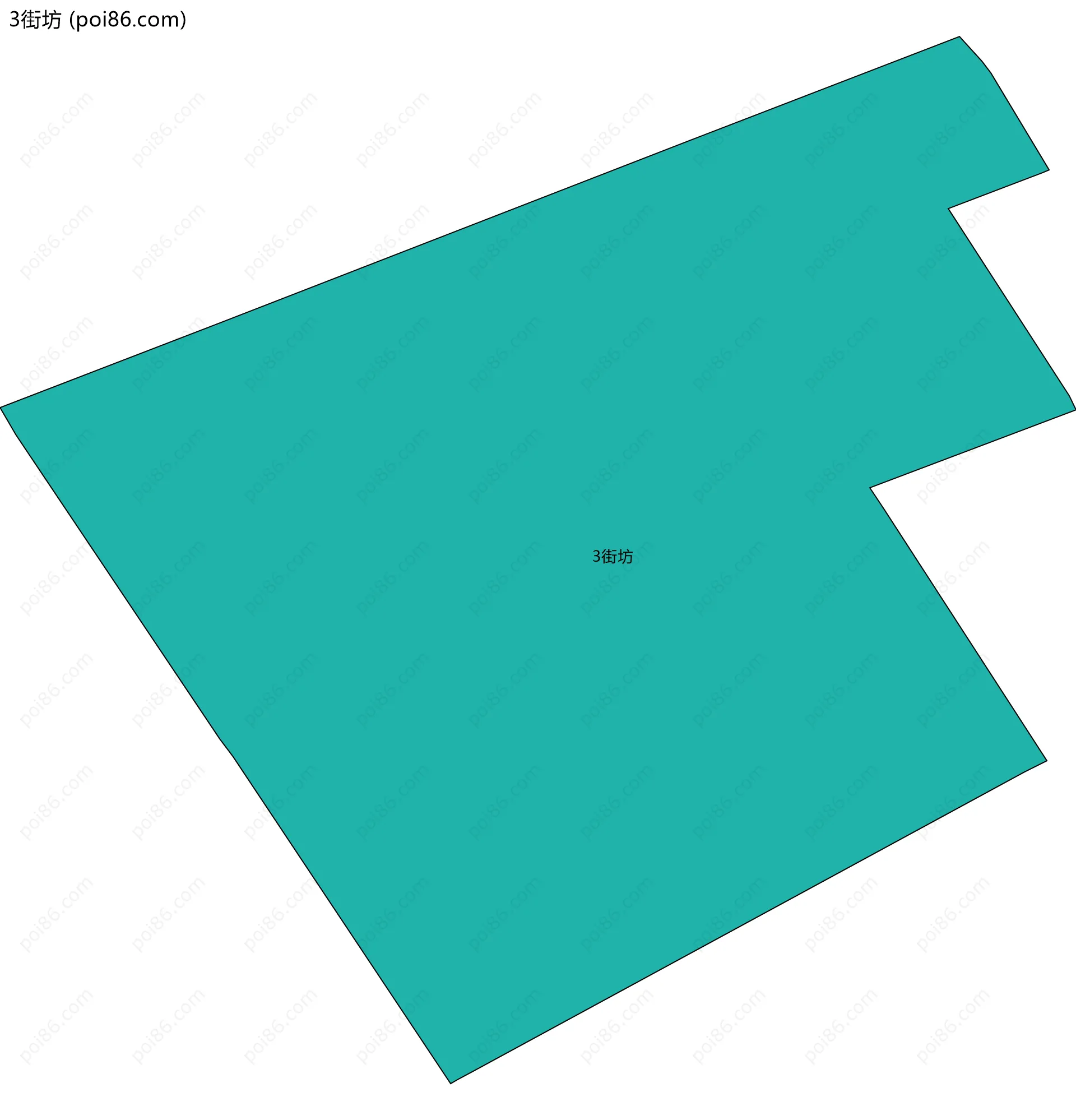 3街坊边界地图