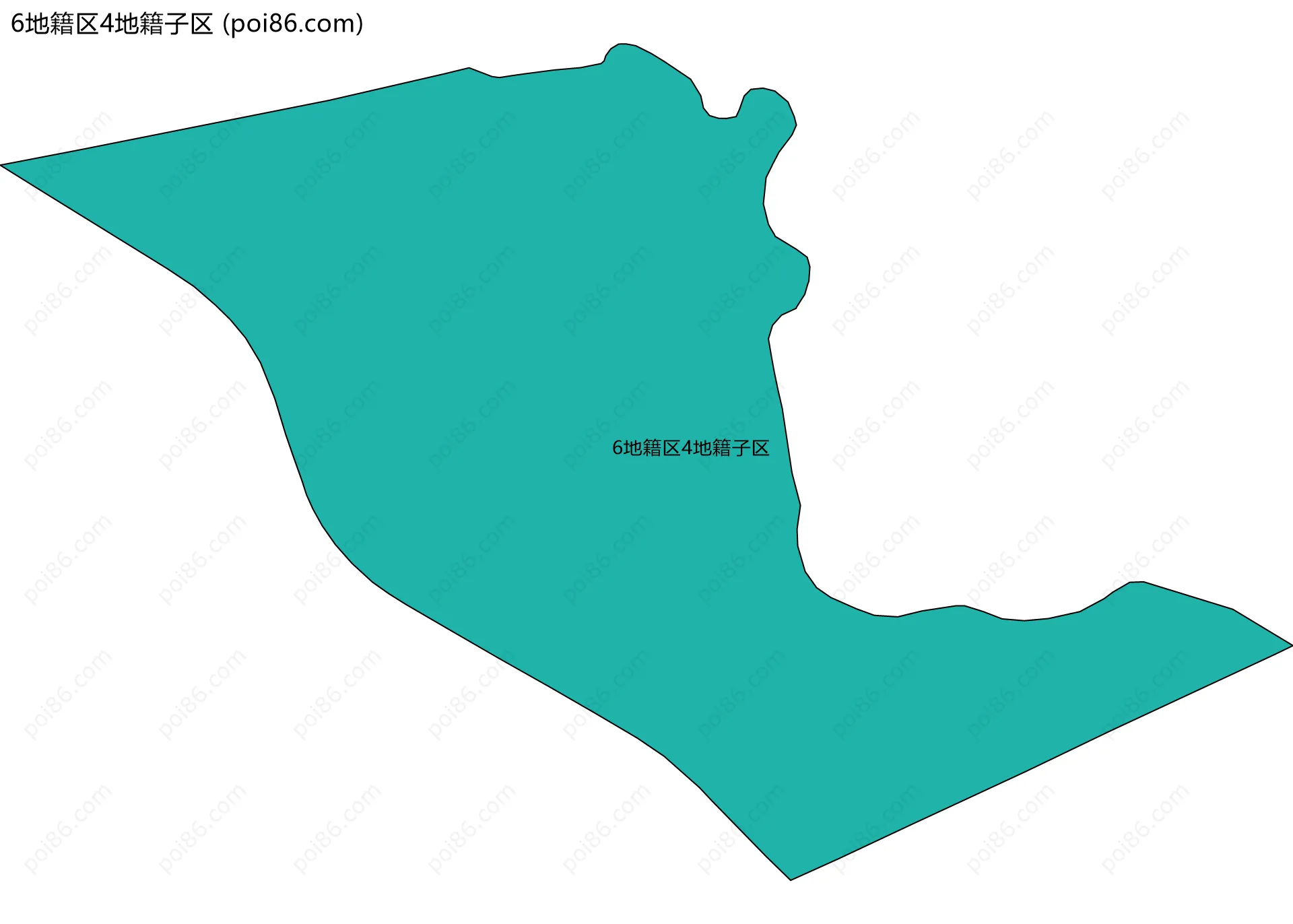 6地籍区4地籍子区边界地图