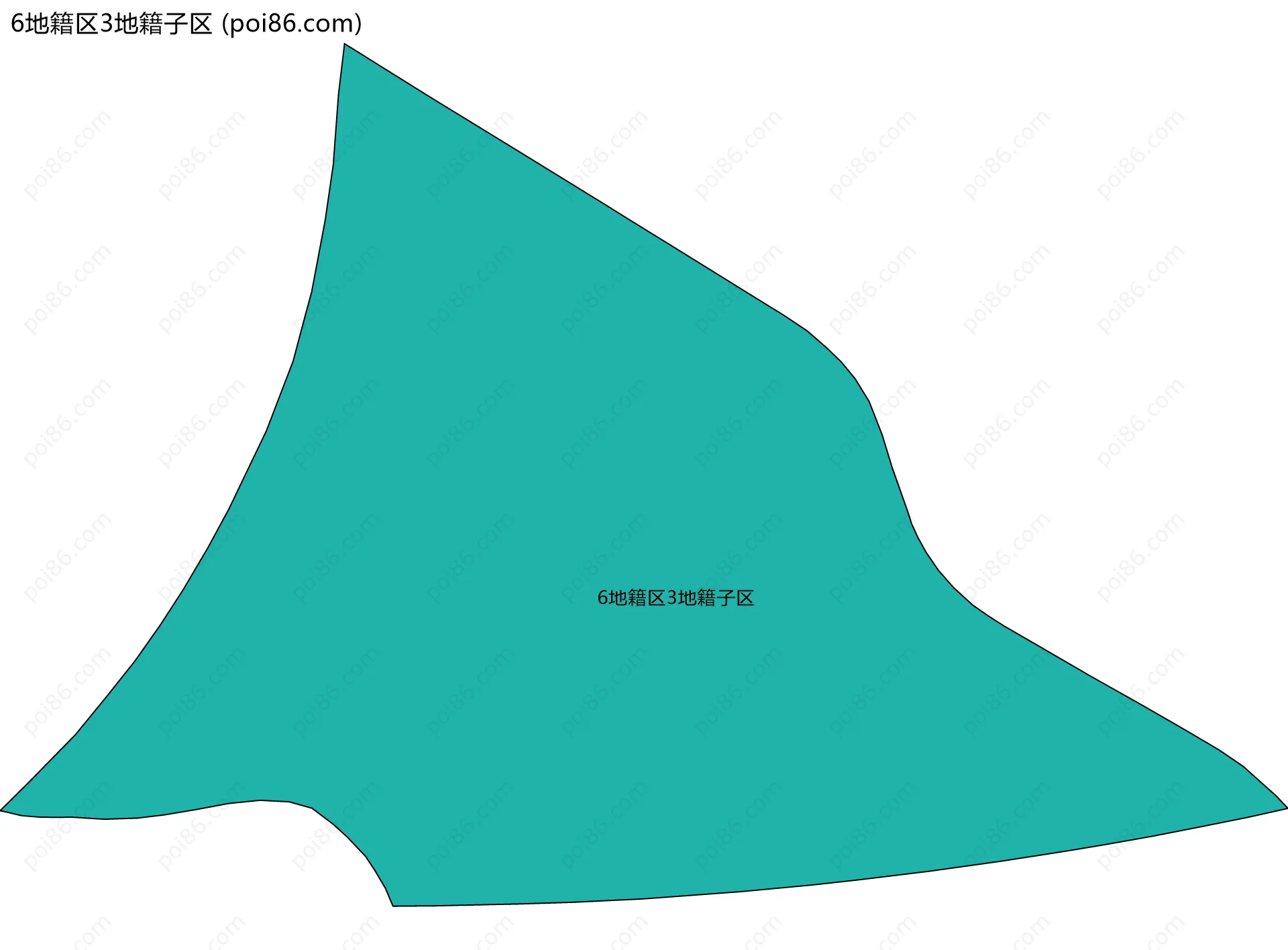 6地籍区3地籍子区边界地图