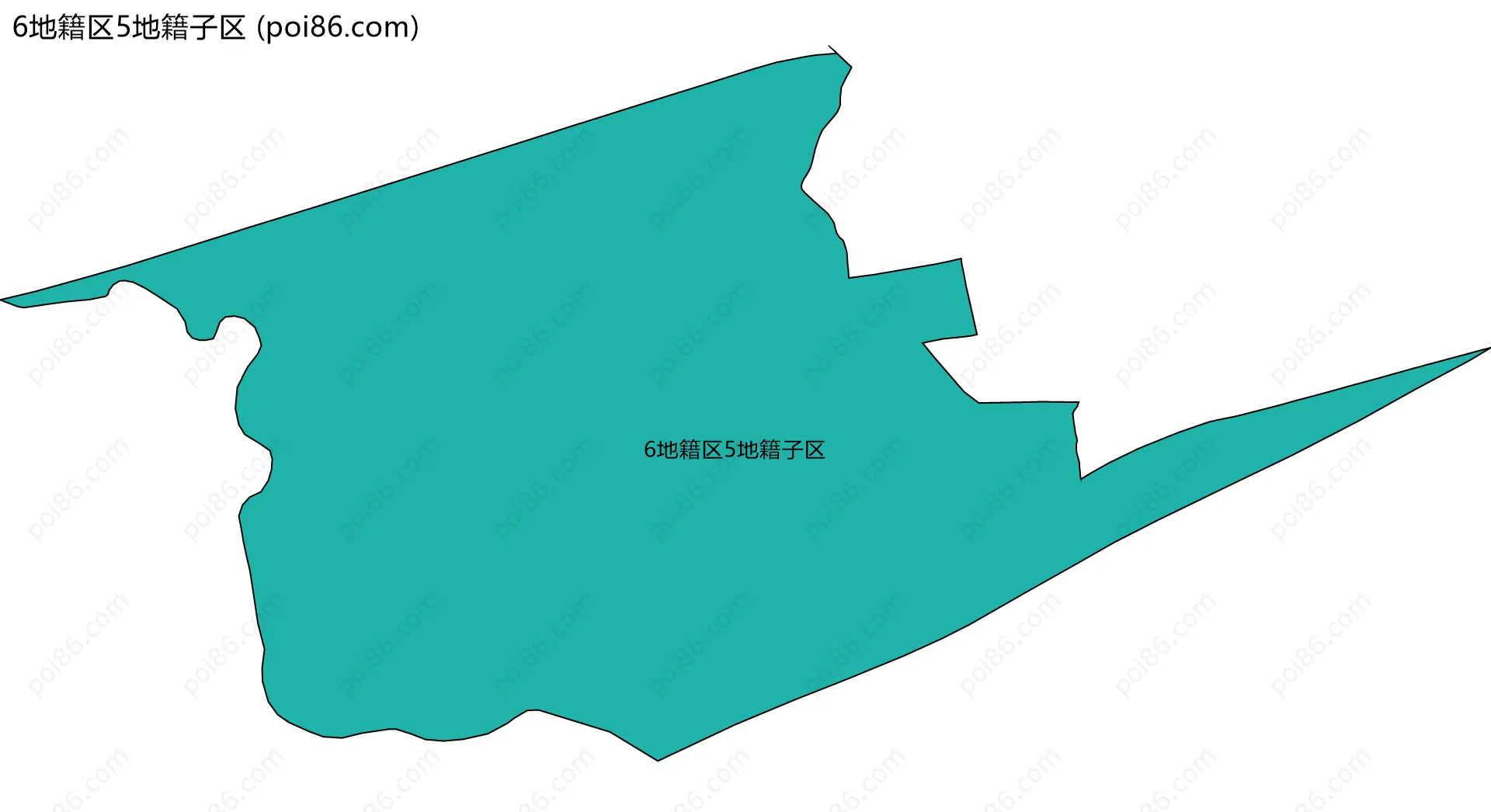 6地籍区5地籍子区边界地图