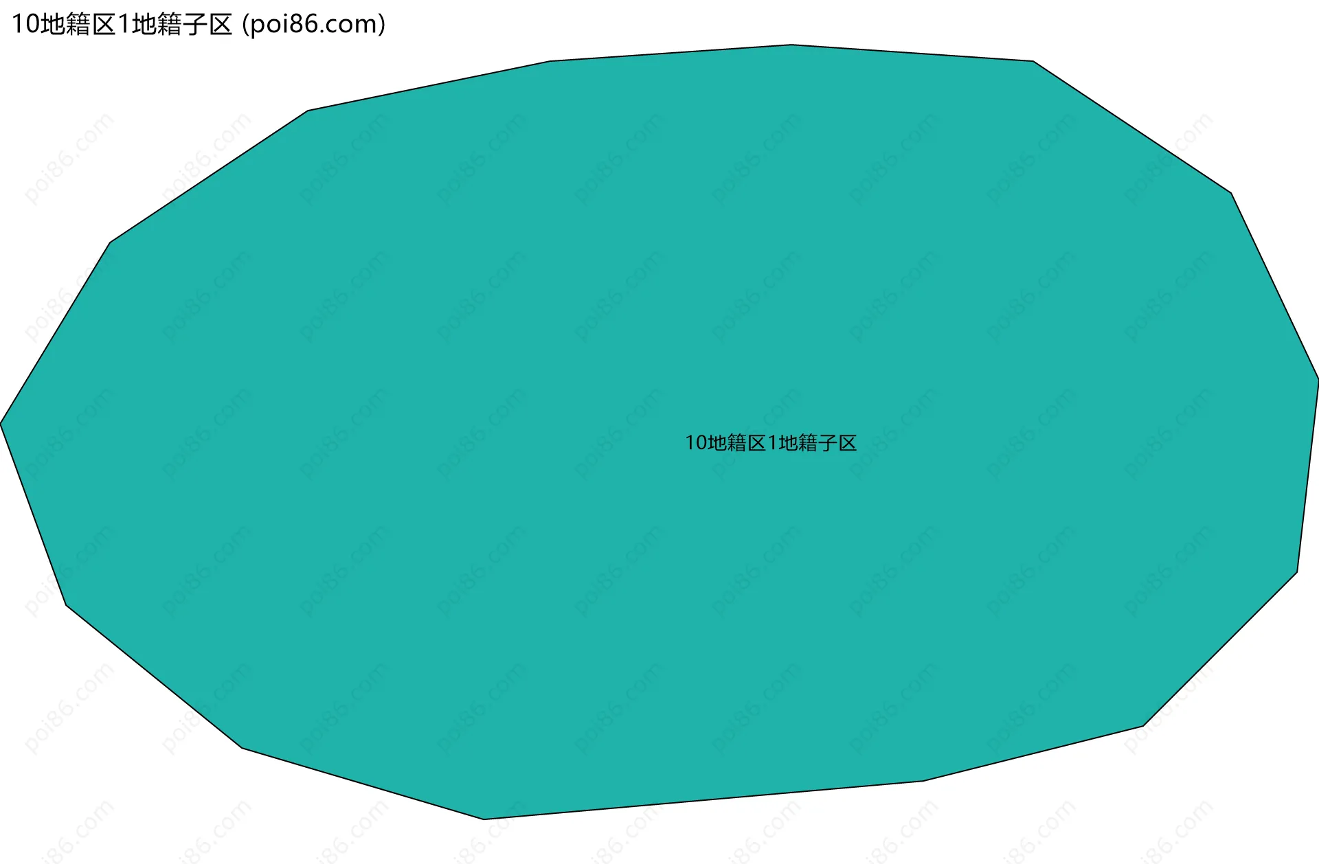 10地籍区1地籍子区边界地图
