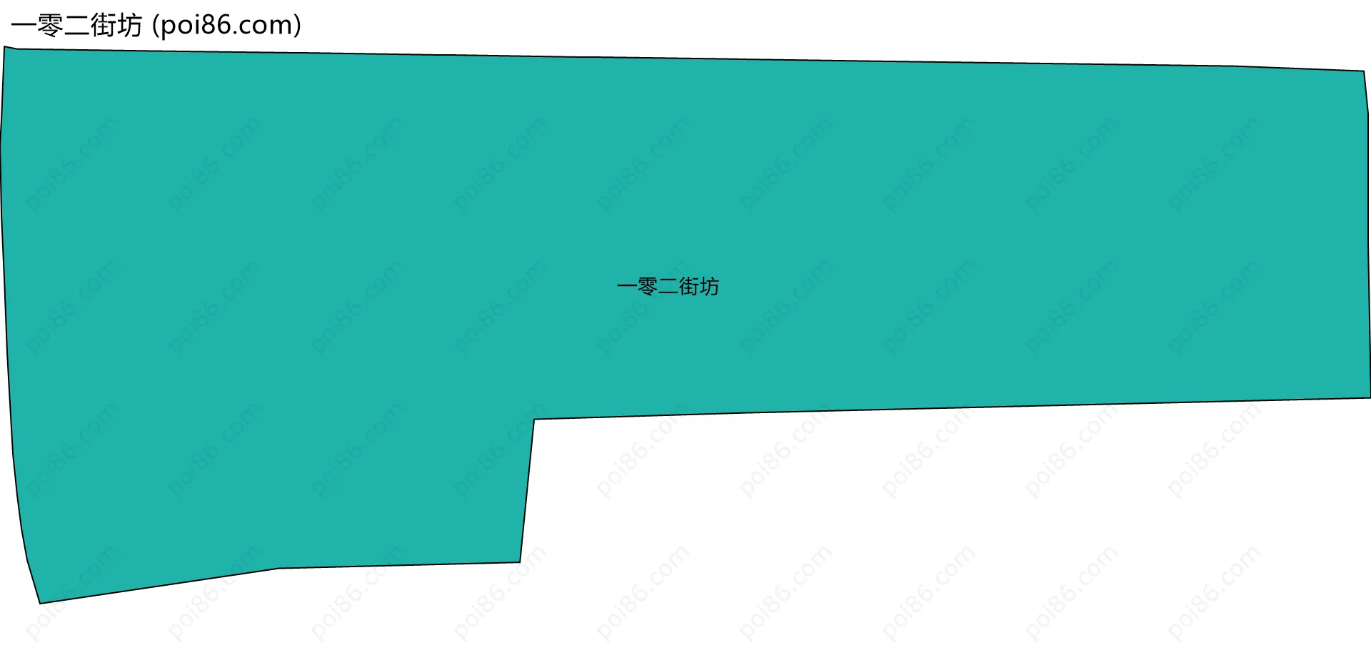 一零二街坊边界地图