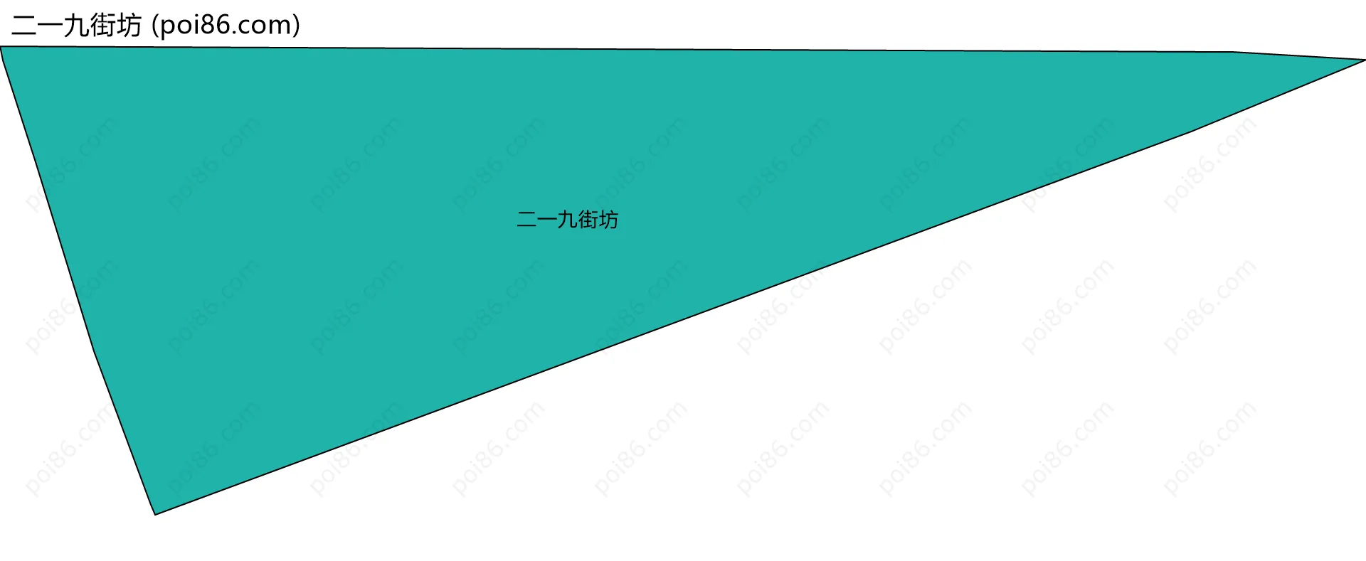 二一九街坊边界地图