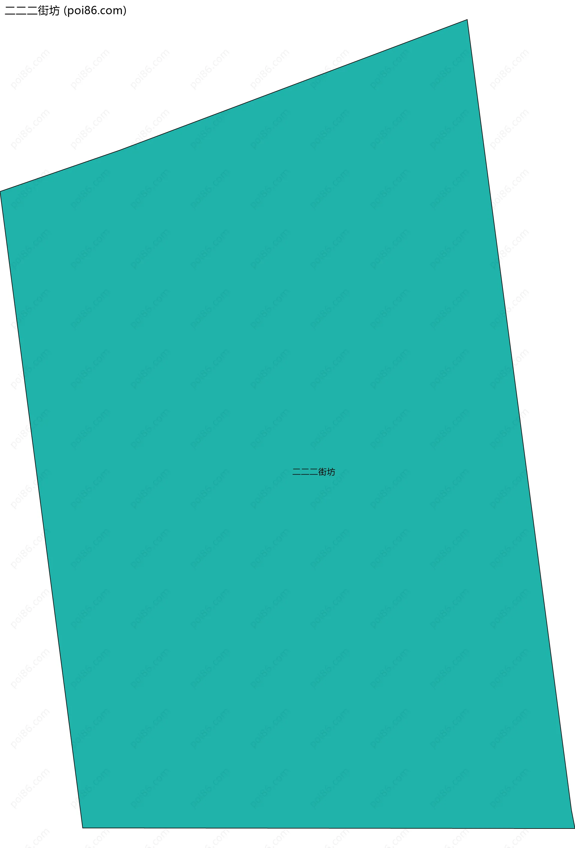 二二二街坊边界地图