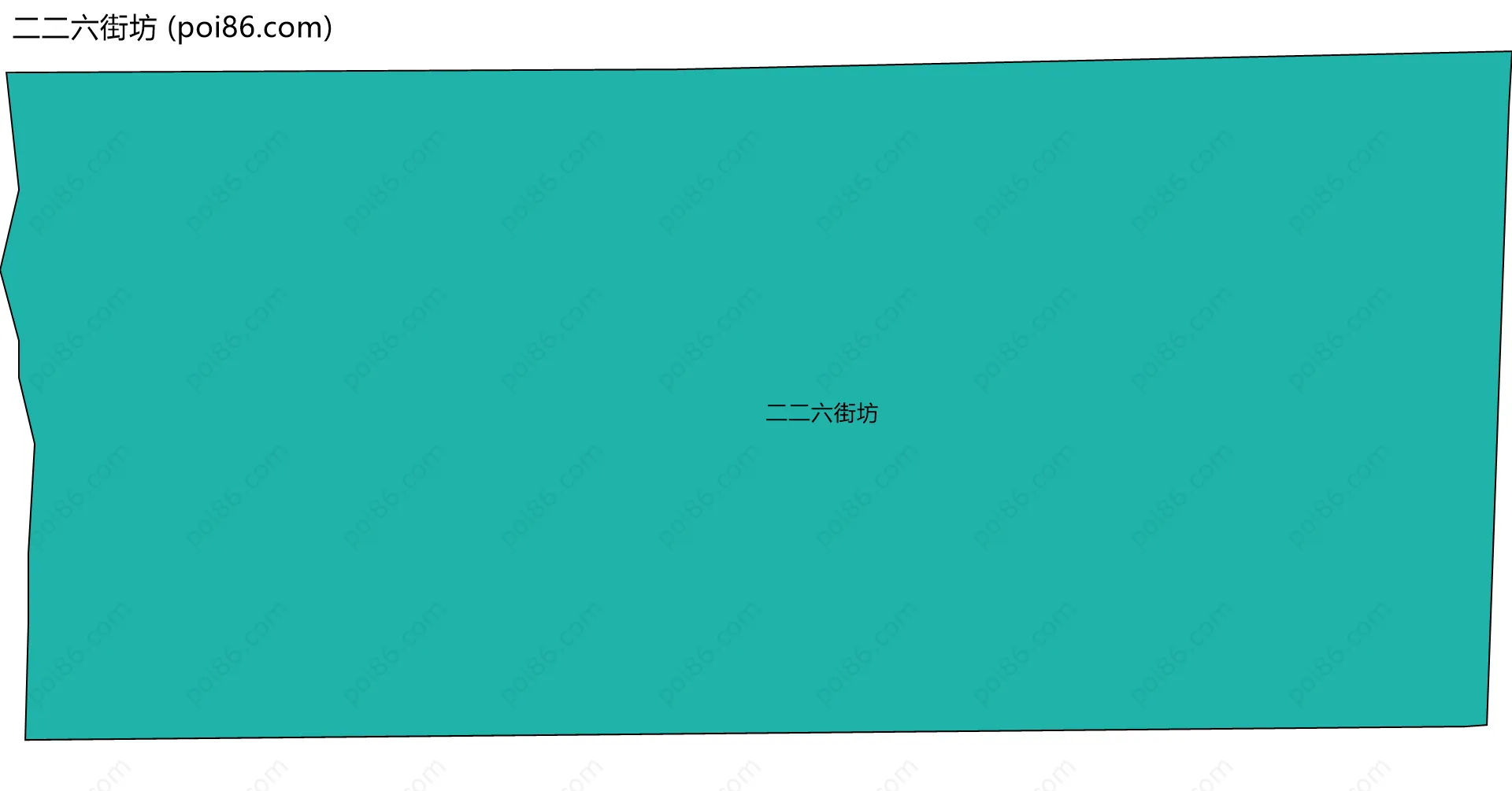 二二六街坊边界地图