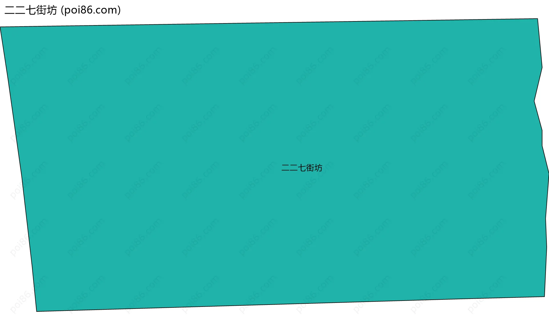 二二七街坊边界地图