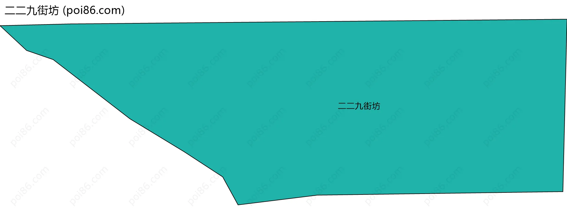 二二九街坊边界地图