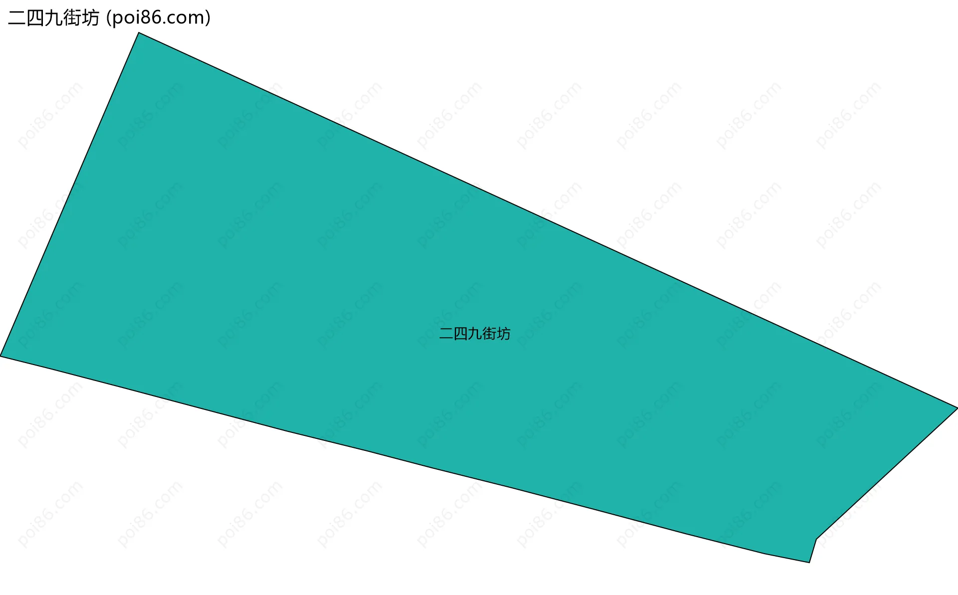 二四九街坊边界地图
