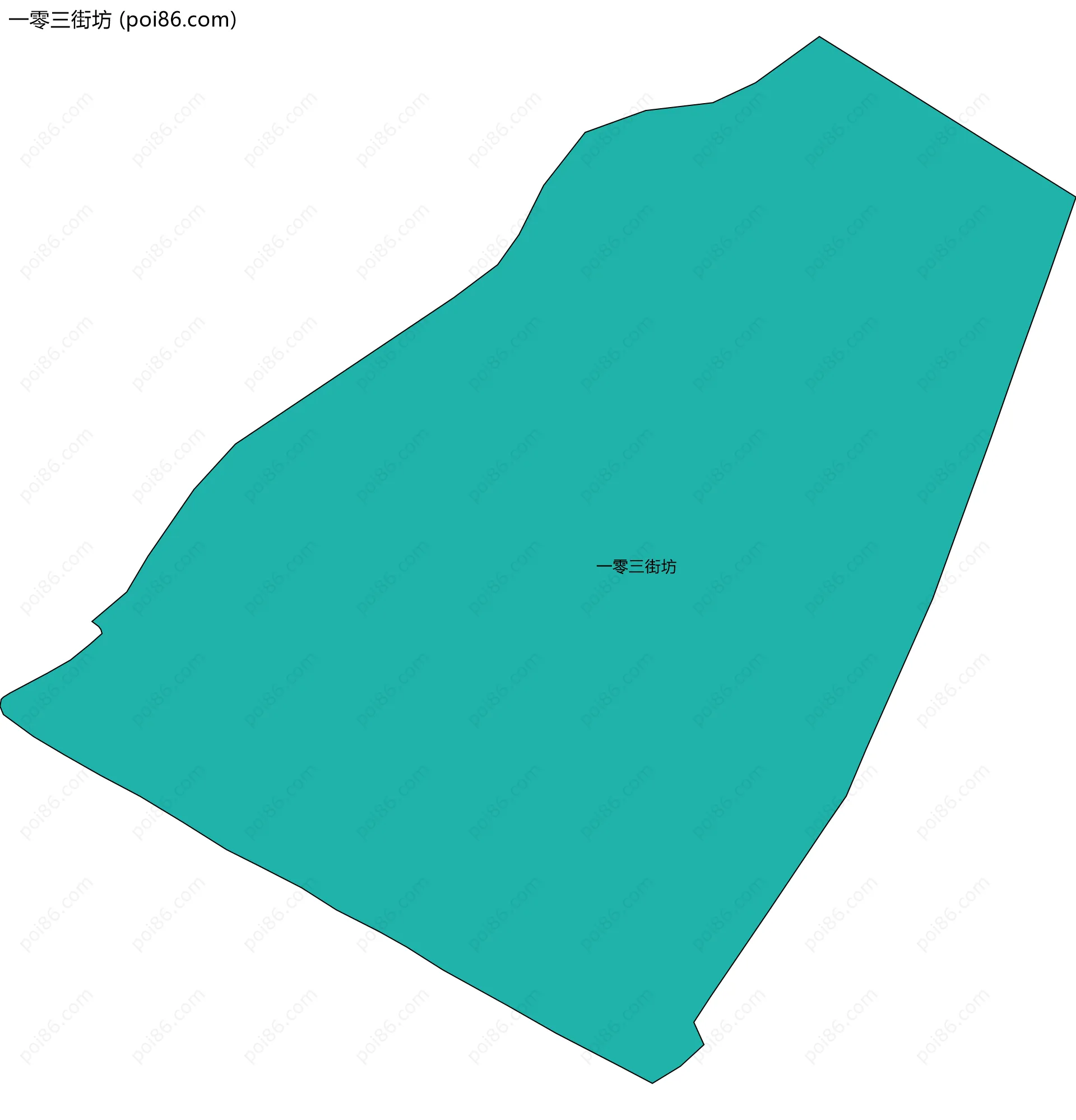 一零三街坊边界地图