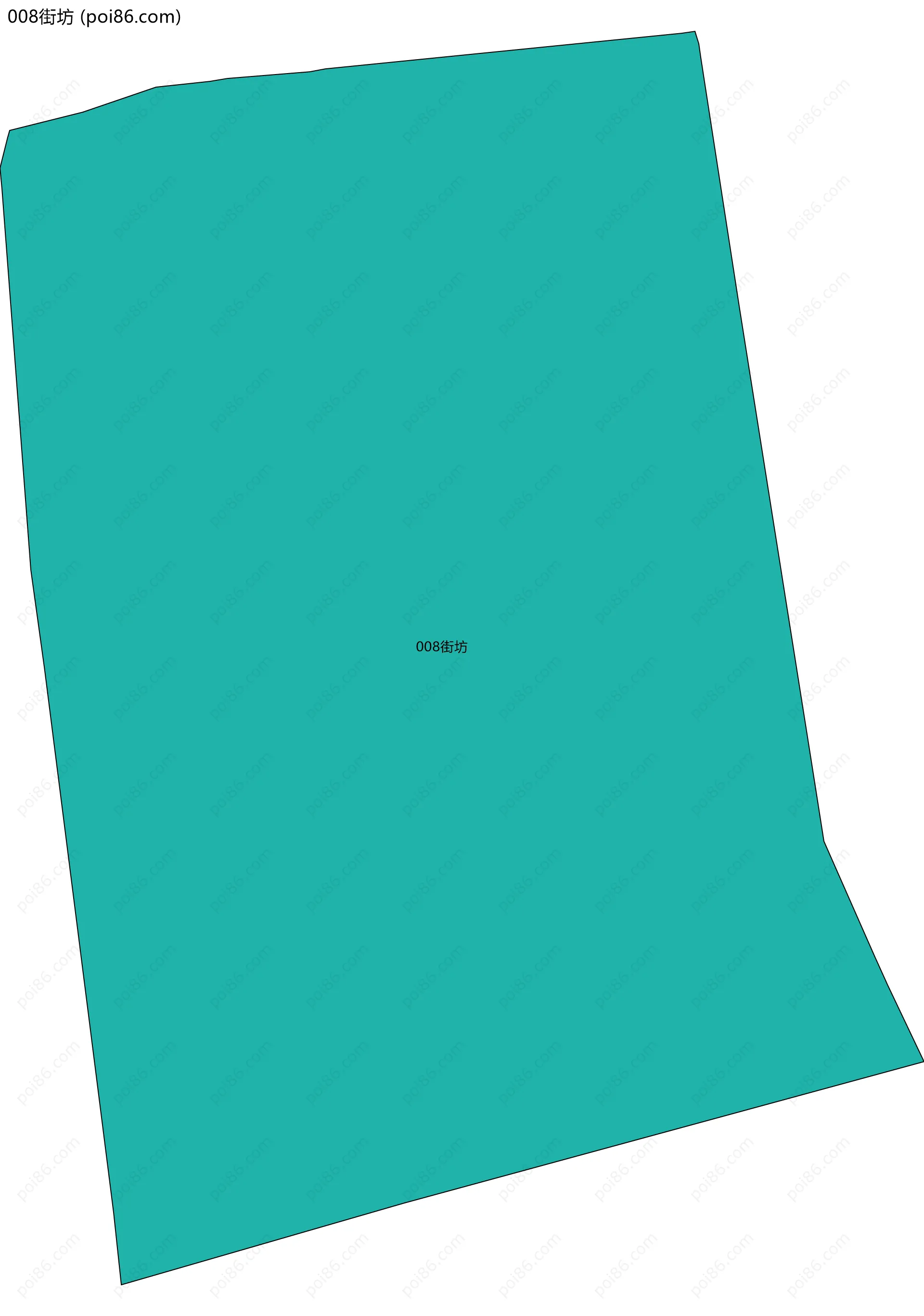 008街坊边界地图