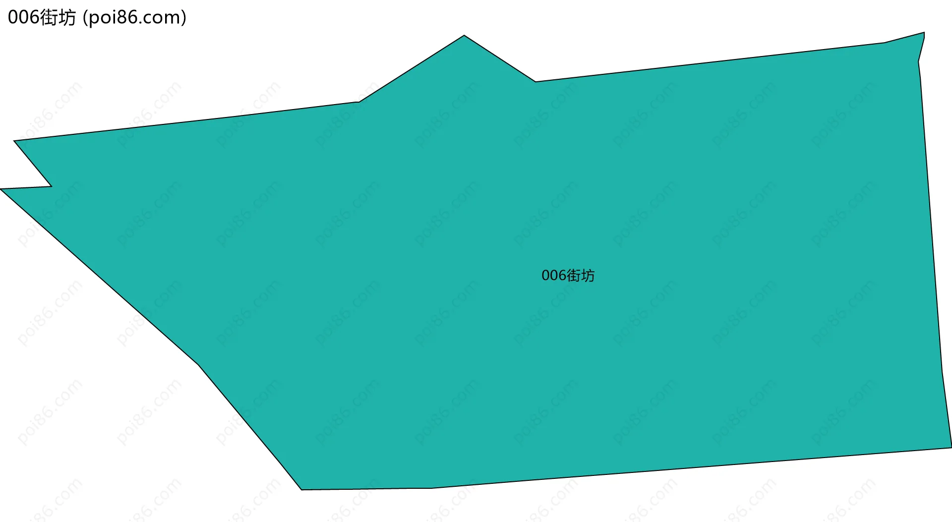 006街坊边界地图
