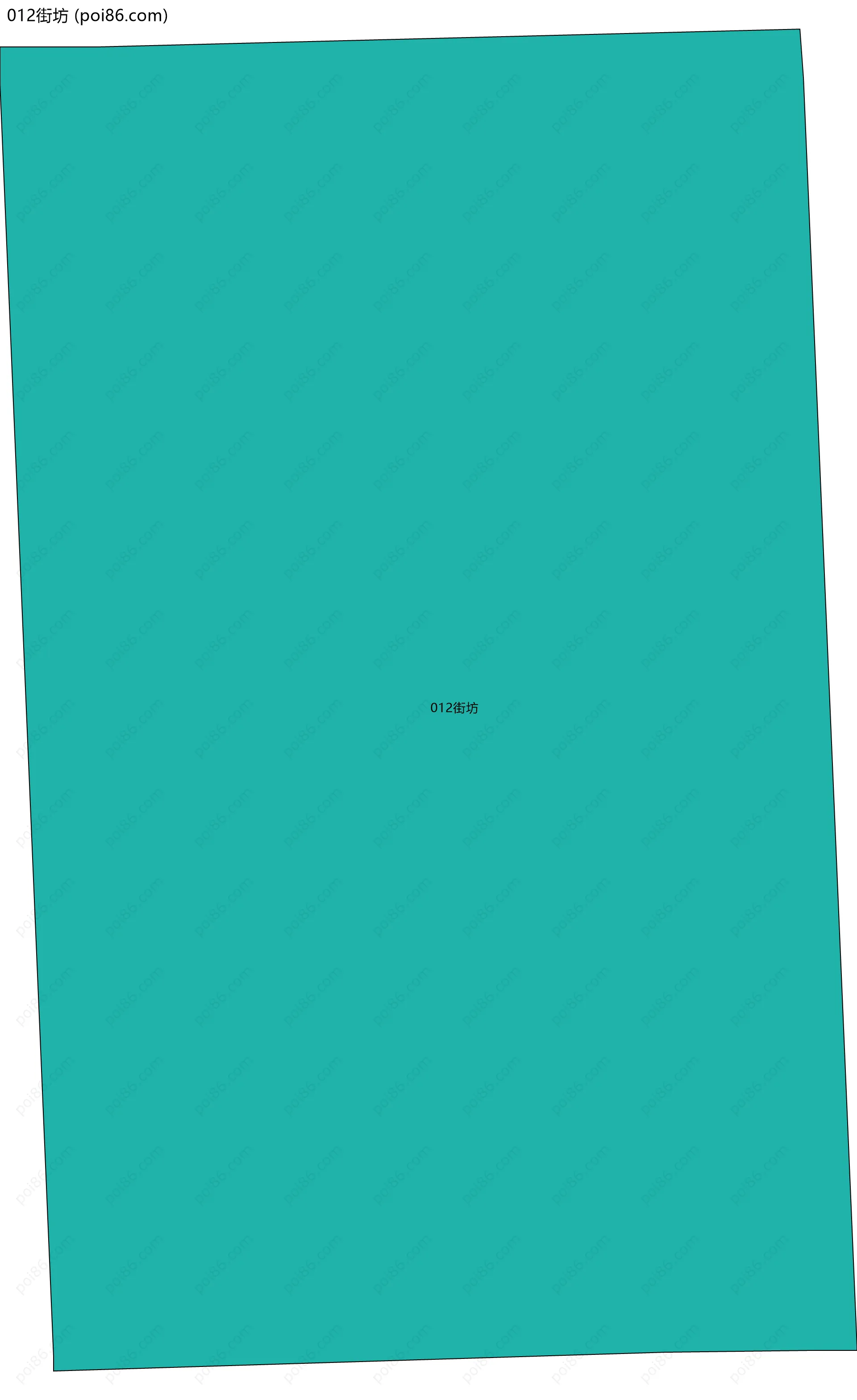 012街坊边界地图