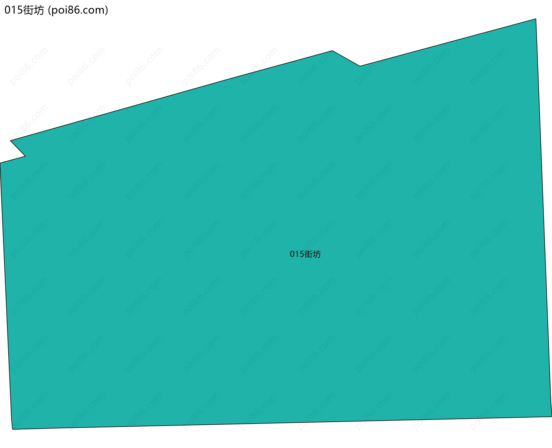 015街坊边界地图