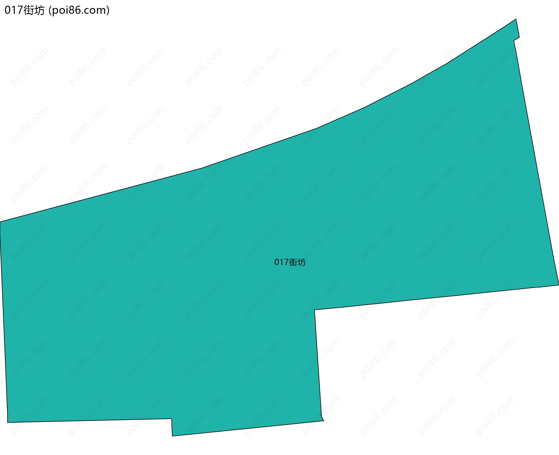 017街坊边界地图