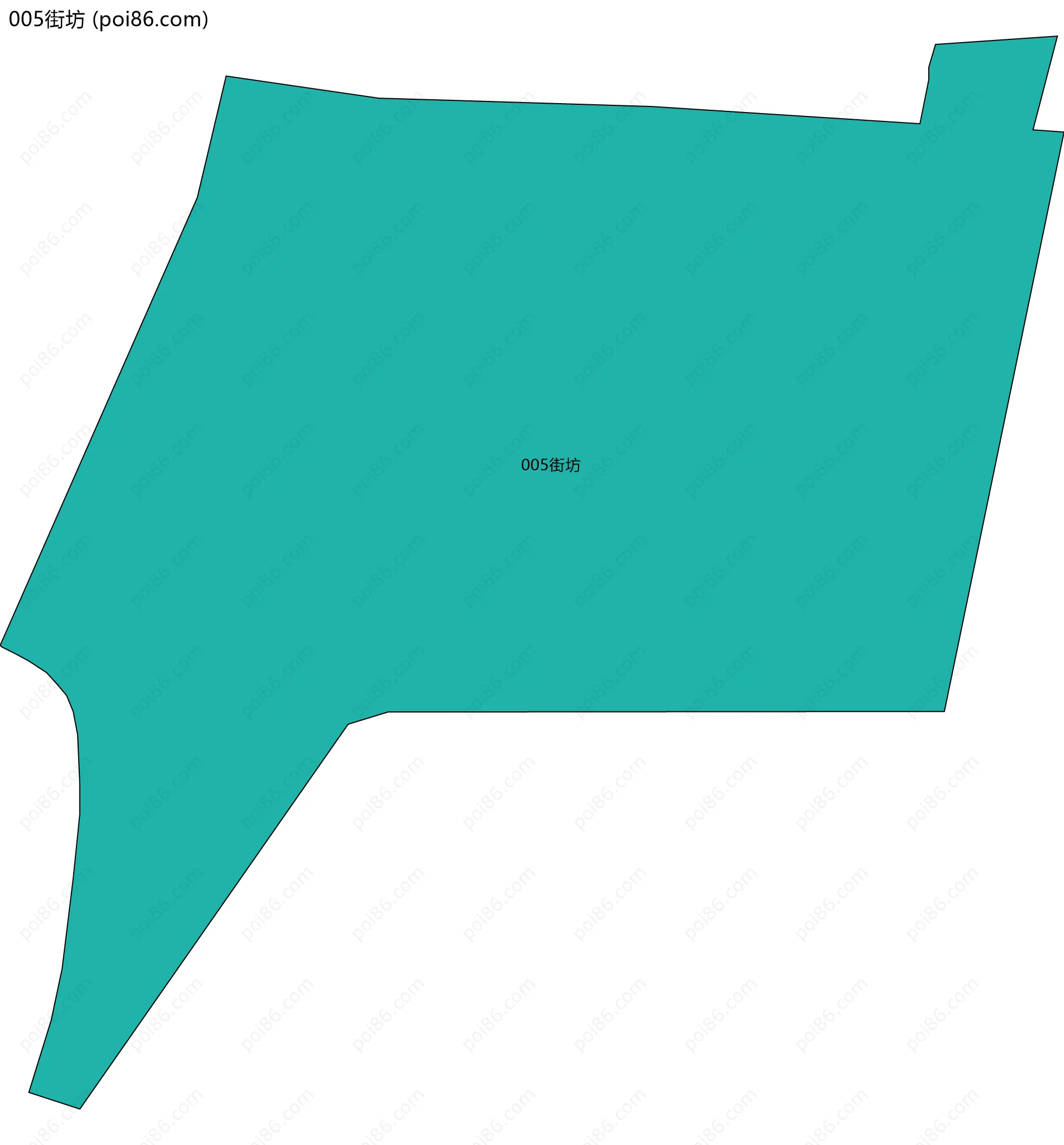 005街坊边界地图