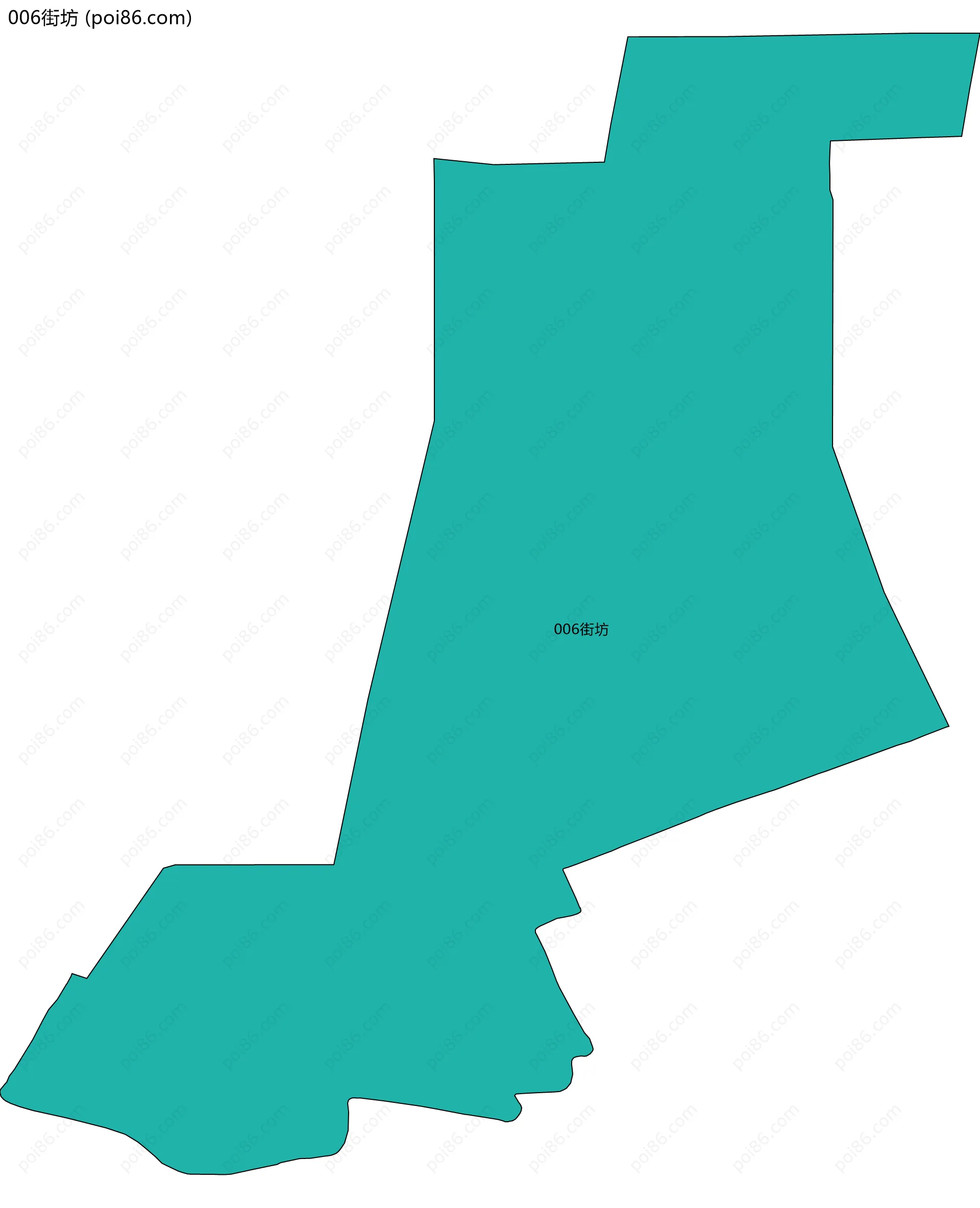 006街坊边界地图