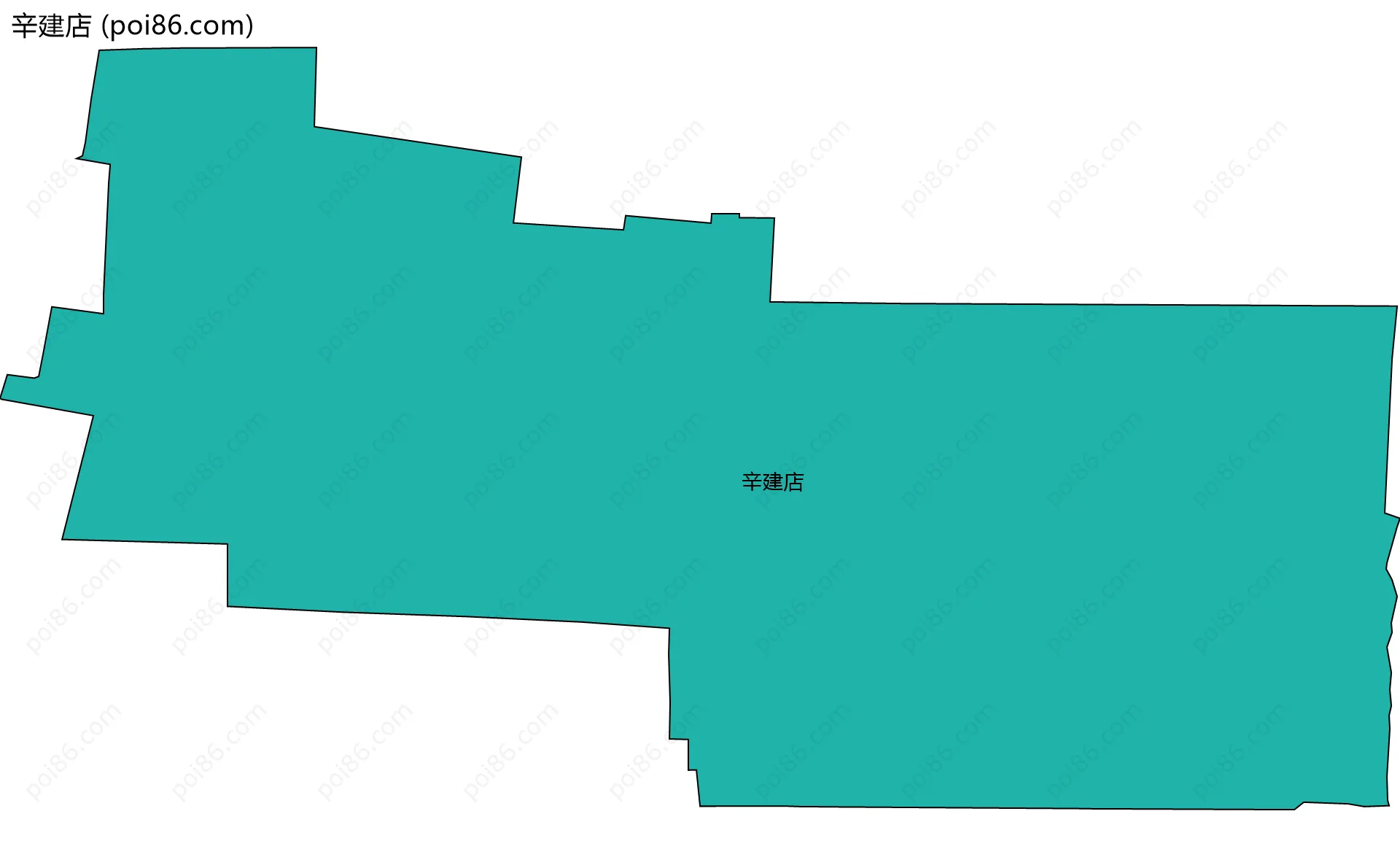 辛建店边界地图