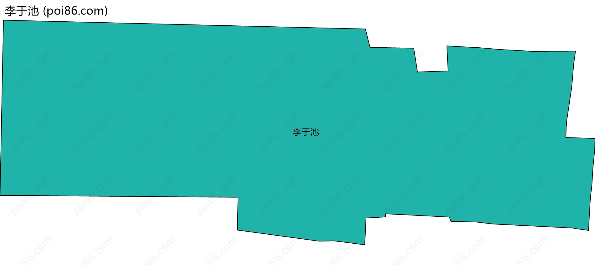 李于池边界地图