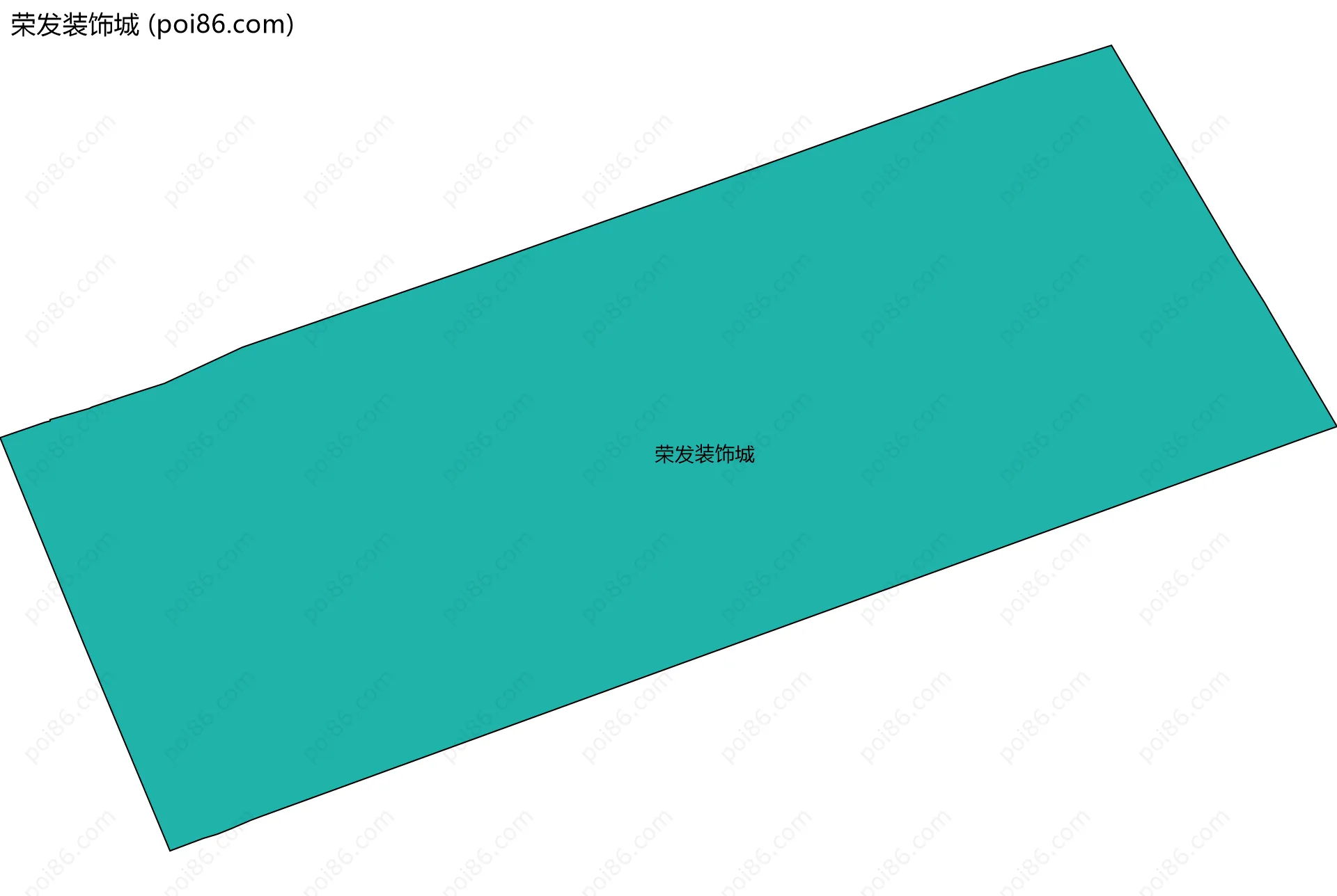 荣发装饰城边界地图