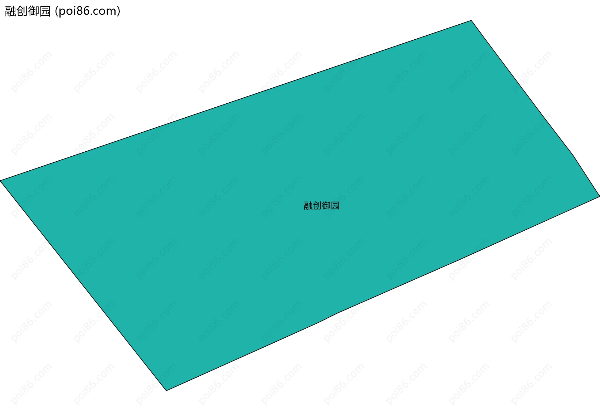 融创御园边界地图