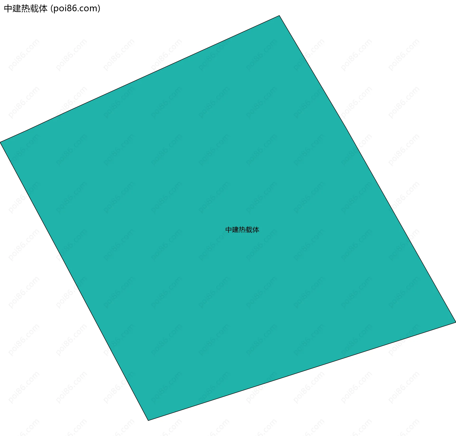 中建热载体边界地图