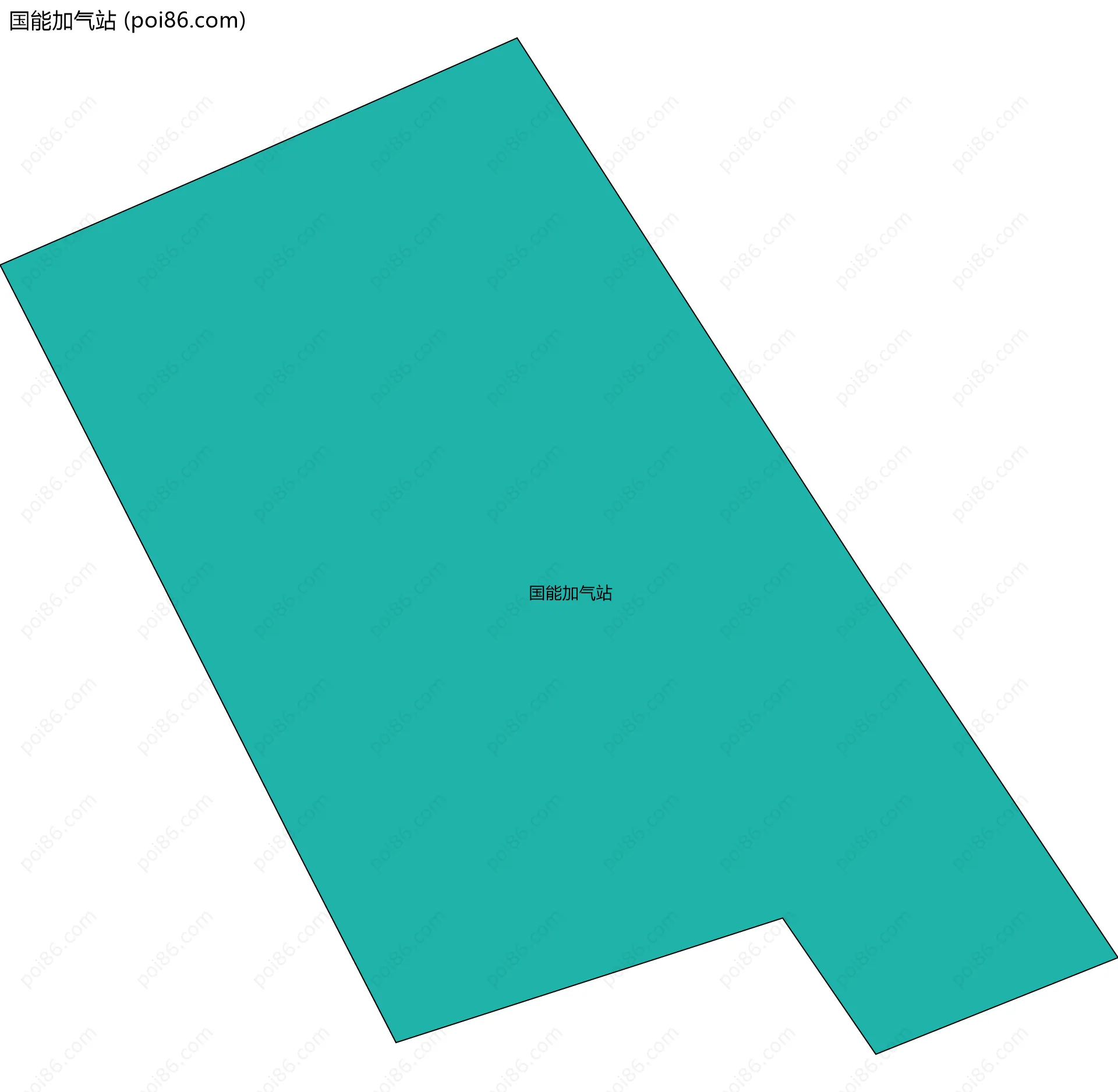 国能加气站边界地图