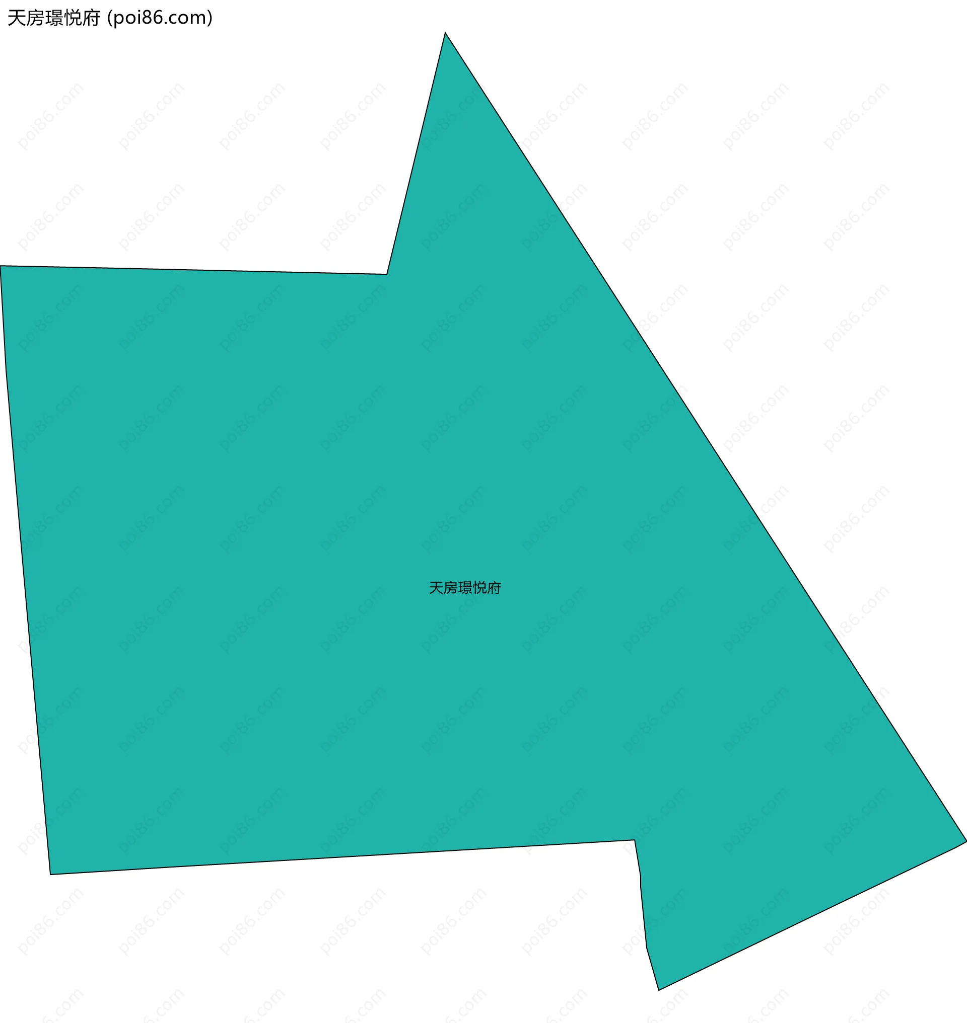 天房璟悦府边界地图